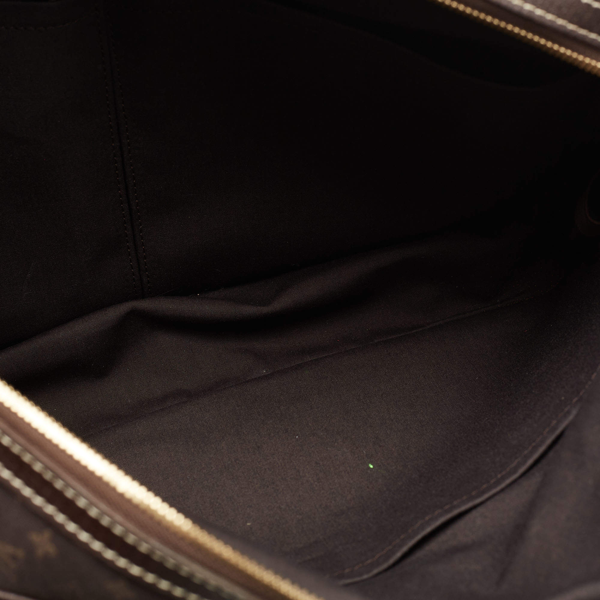 Louis Vuitton Fusain Monogram Mini Lin Sac a Langer Diaper Bag Louis Vuitton