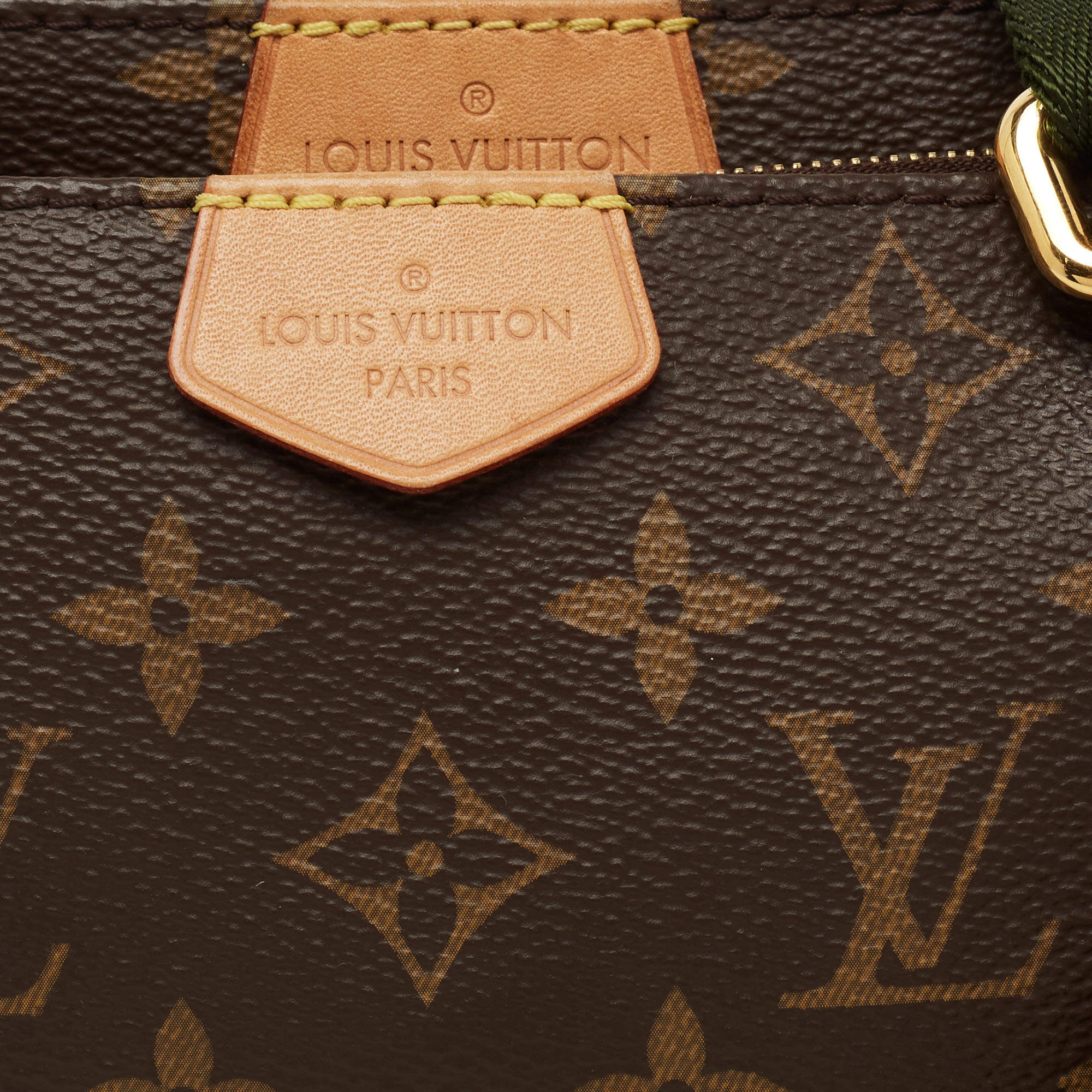 Louis Vuitton Multi Pochette Accessoires Bandouliere Shoulder Strap Canvas  with Monogram Canvas Brown 2138312