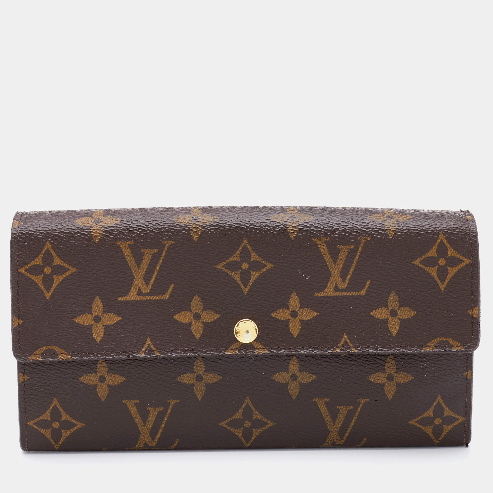 Louis Vuitton Monogram Canvas Sarah Wallet 