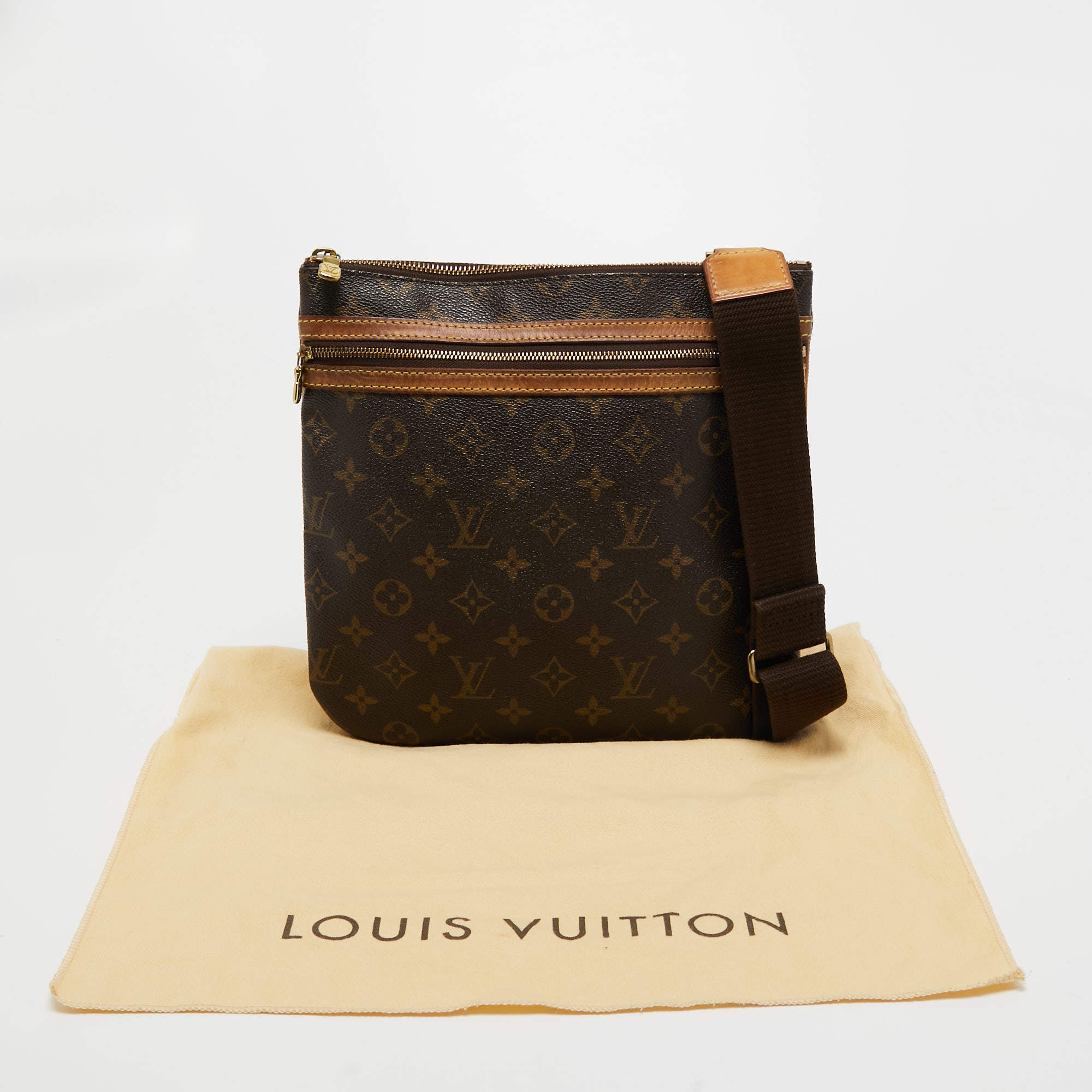 Louis Vuitton Monogram Canvas Pochette Bosphore Messenger Bag - A World Of  Goods For You, LLC