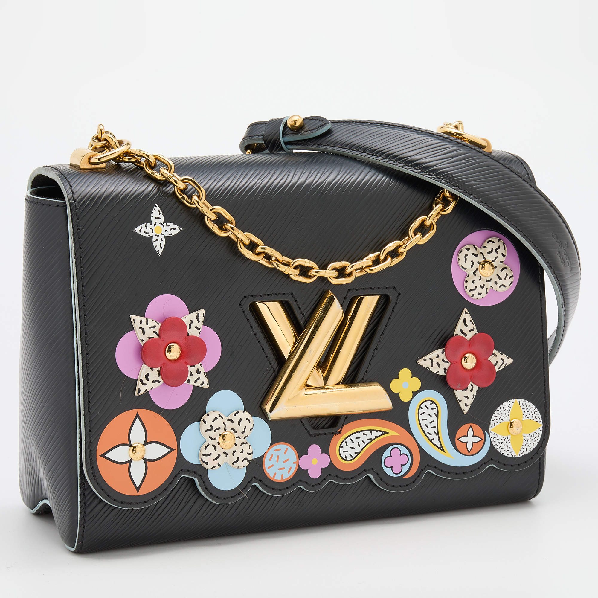 Buy Louis Vuitton Twist Handbag Limited Edition Floral Print 2873001