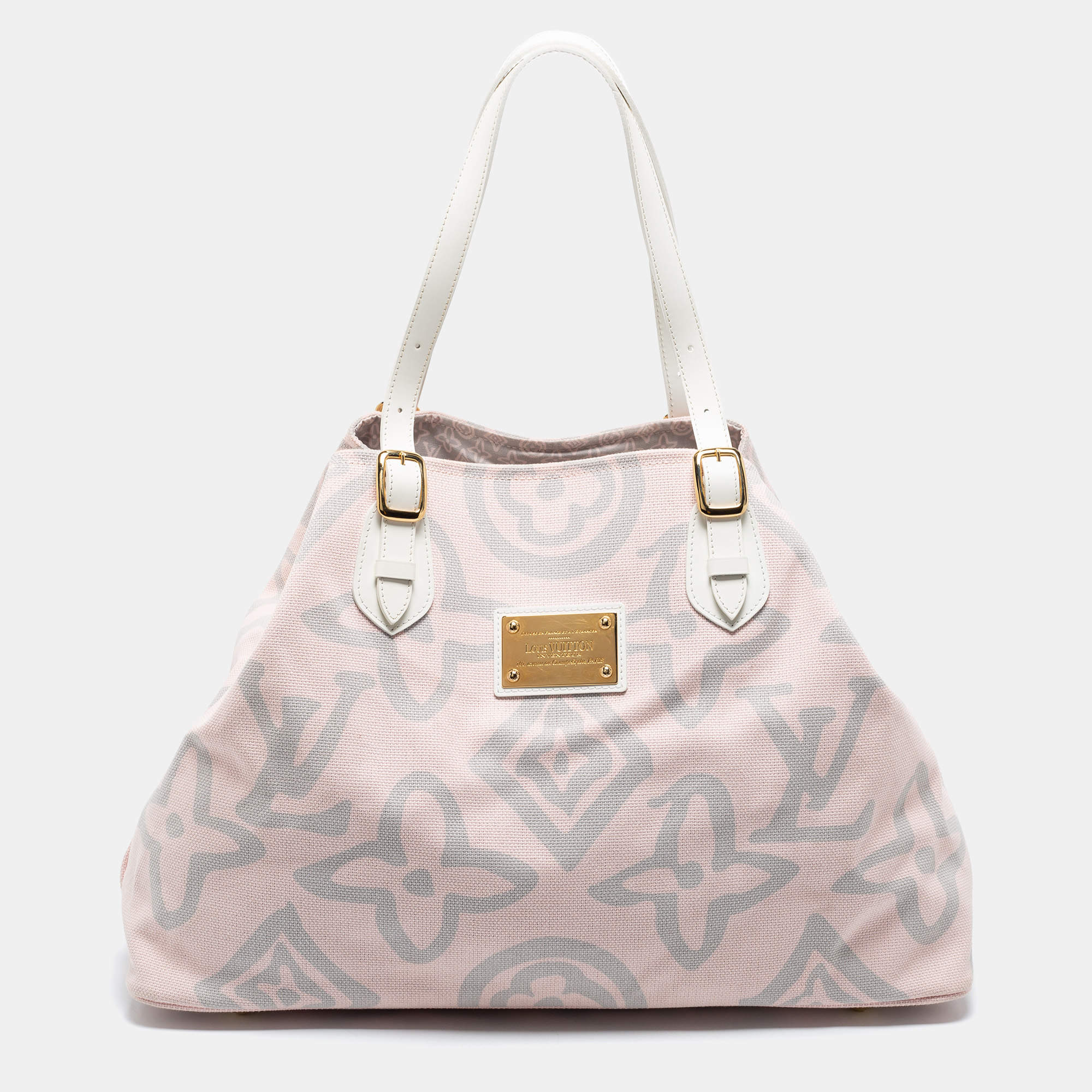 Louis Vuitton Louis Vuitton Tahitienne Cabas PM Pink Tote Bag 