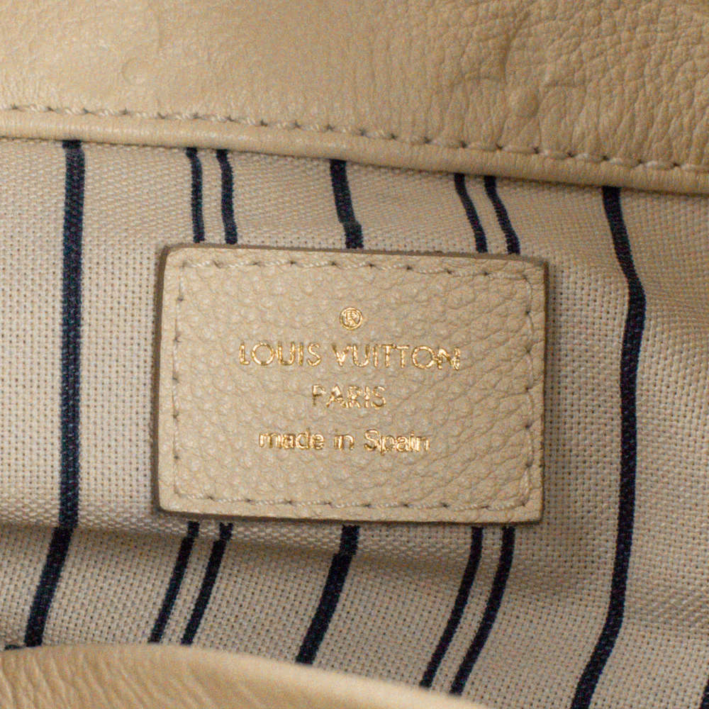 Artsy handbag Louis Vuitton White in Cotton - 38679420