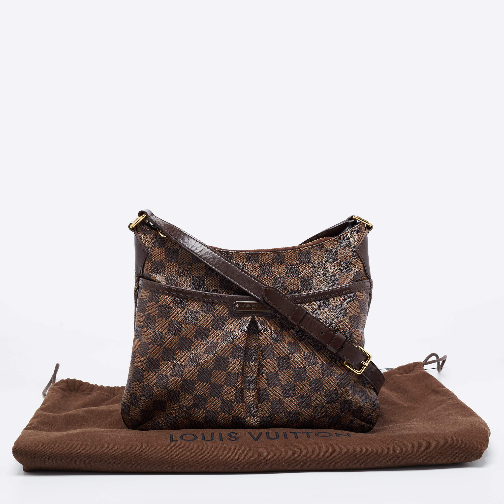 Louis Vuitton Damier Ebene Bloomsbury PM N42251 Brown Cloth ref.997452 -  Joli Closet