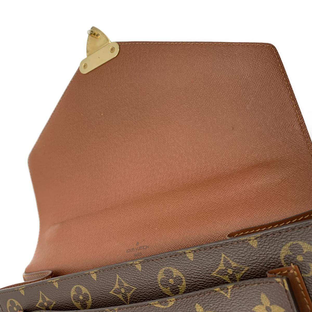 Louis Vuitton Monceau Handbag Monogram Canvas Brown 2269242