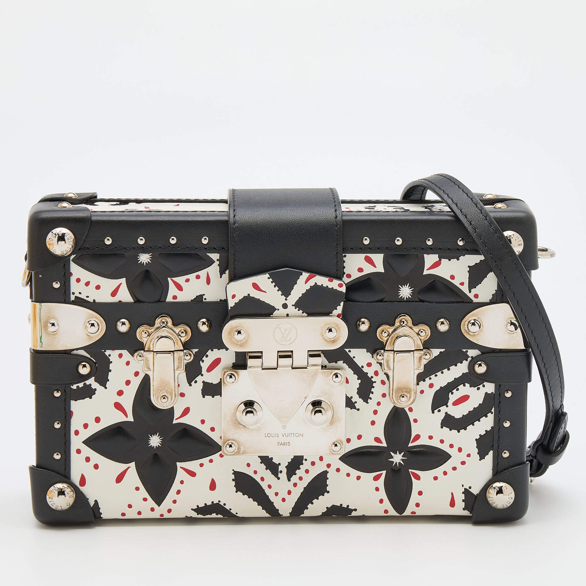 Louis Vuitton Petite Malle Graphic Print Leather Crossbody Bag