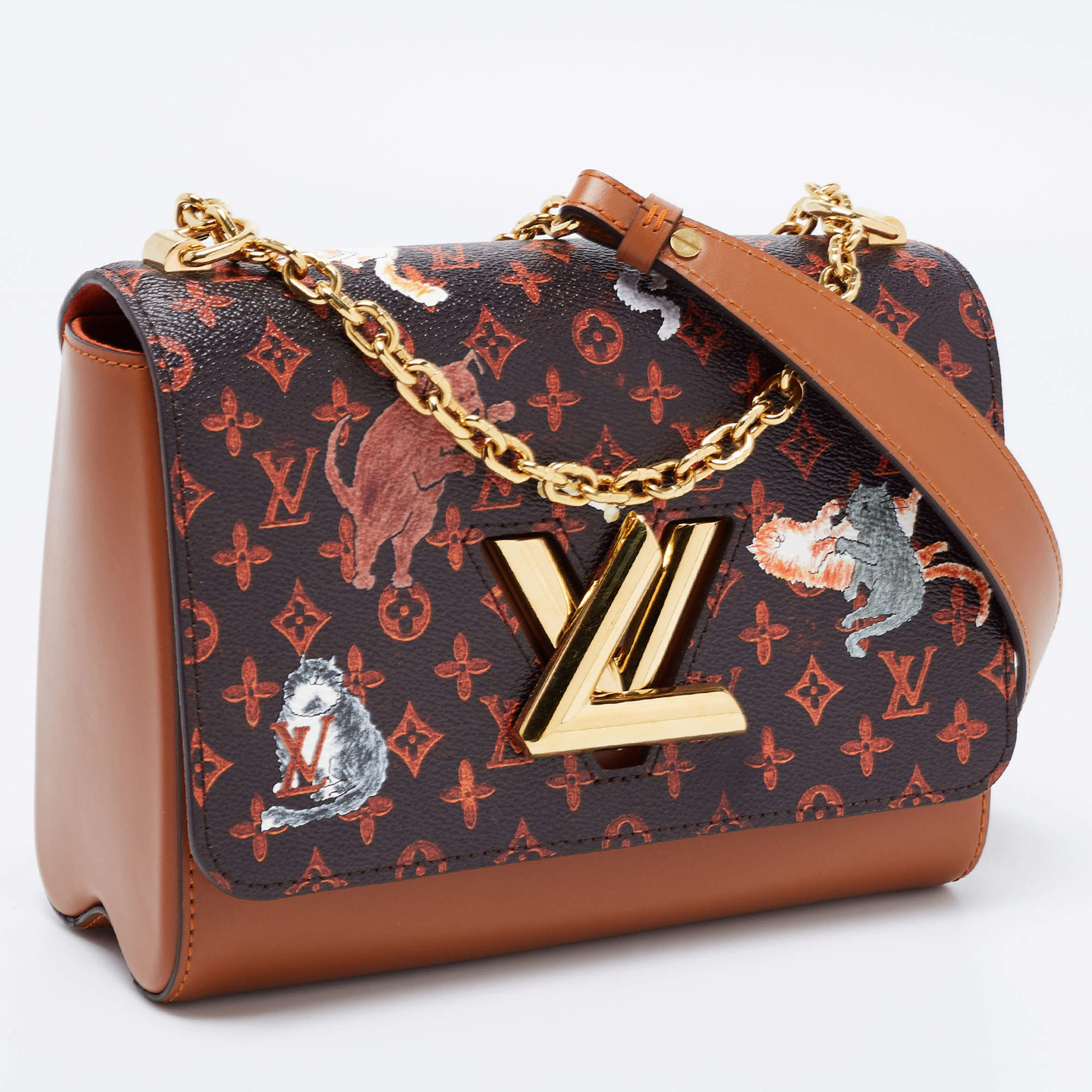 Louis Vuitton on X: As cool as a cat. Find the #LouisVuitton Twist bag  featuring Grace Coddington's Catogram print in her #LVCruise collaboration  with @TWNGhesquiere. More at    / X