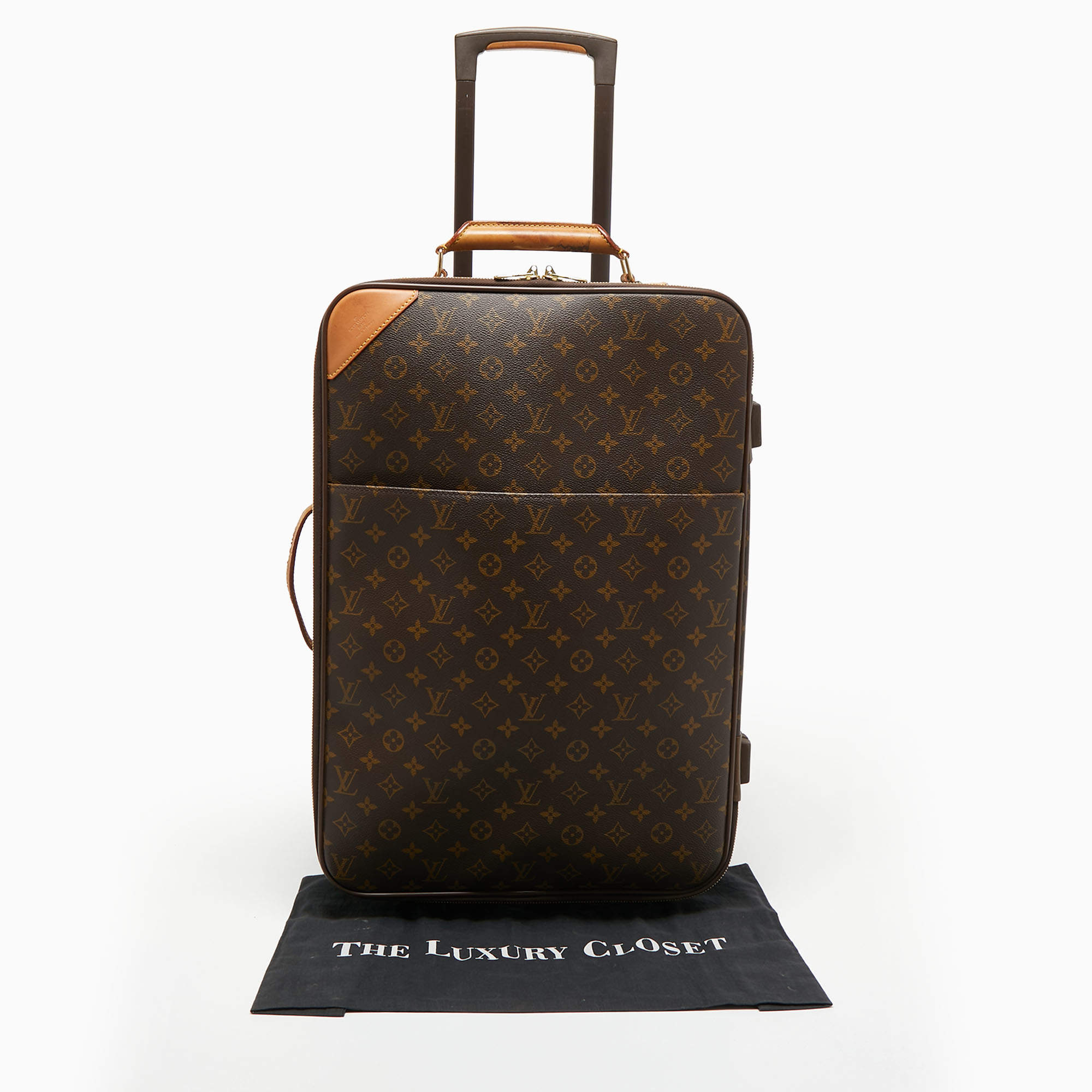 Louis Vuitton Monogram Canvas Pegase Light 55 Luggage