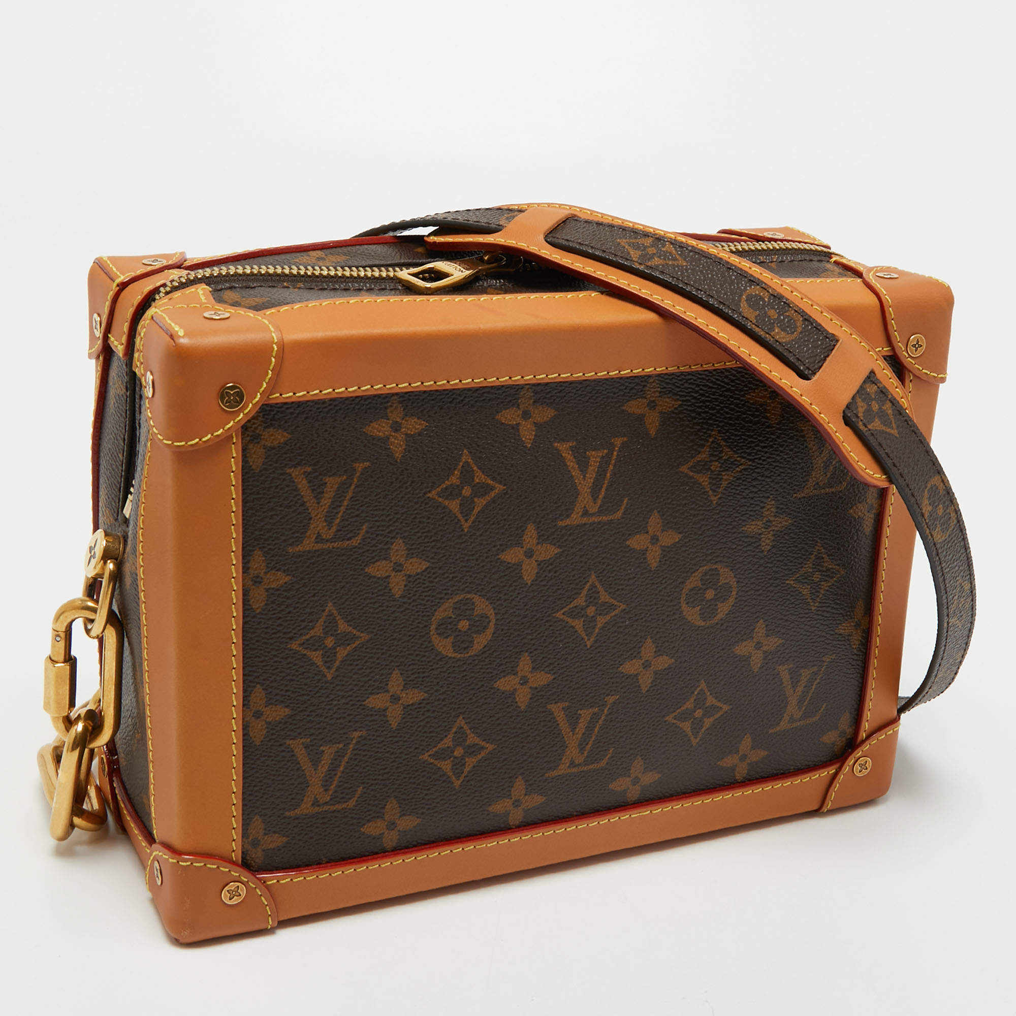 Louis Vuitton Legacy Soft Trunk Bag Monogram Canvas Brown