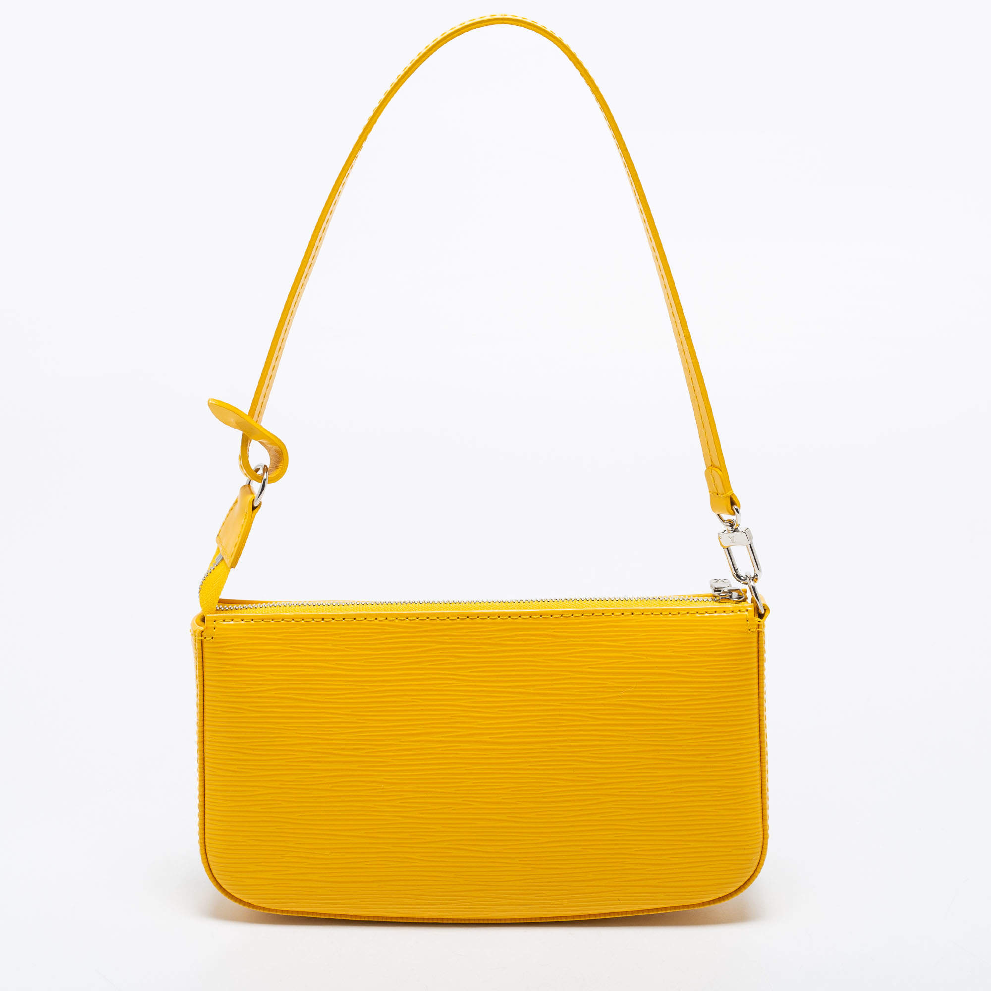 Louis Vuitton, Bags, Vintage Louis Vuitton Yellow Epi Leather Pochette Clutch  Bag