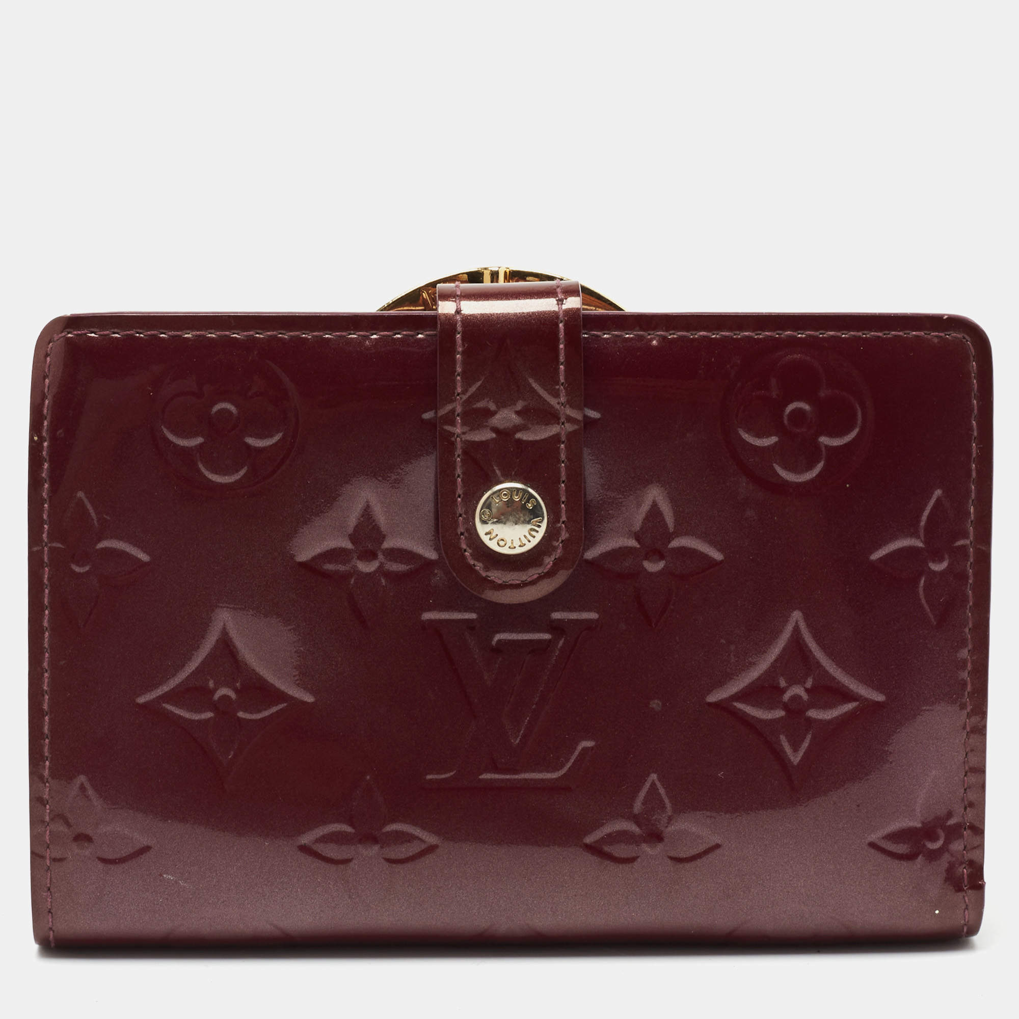 Louis Vuitton Violette Monogram Vernis French Wallet