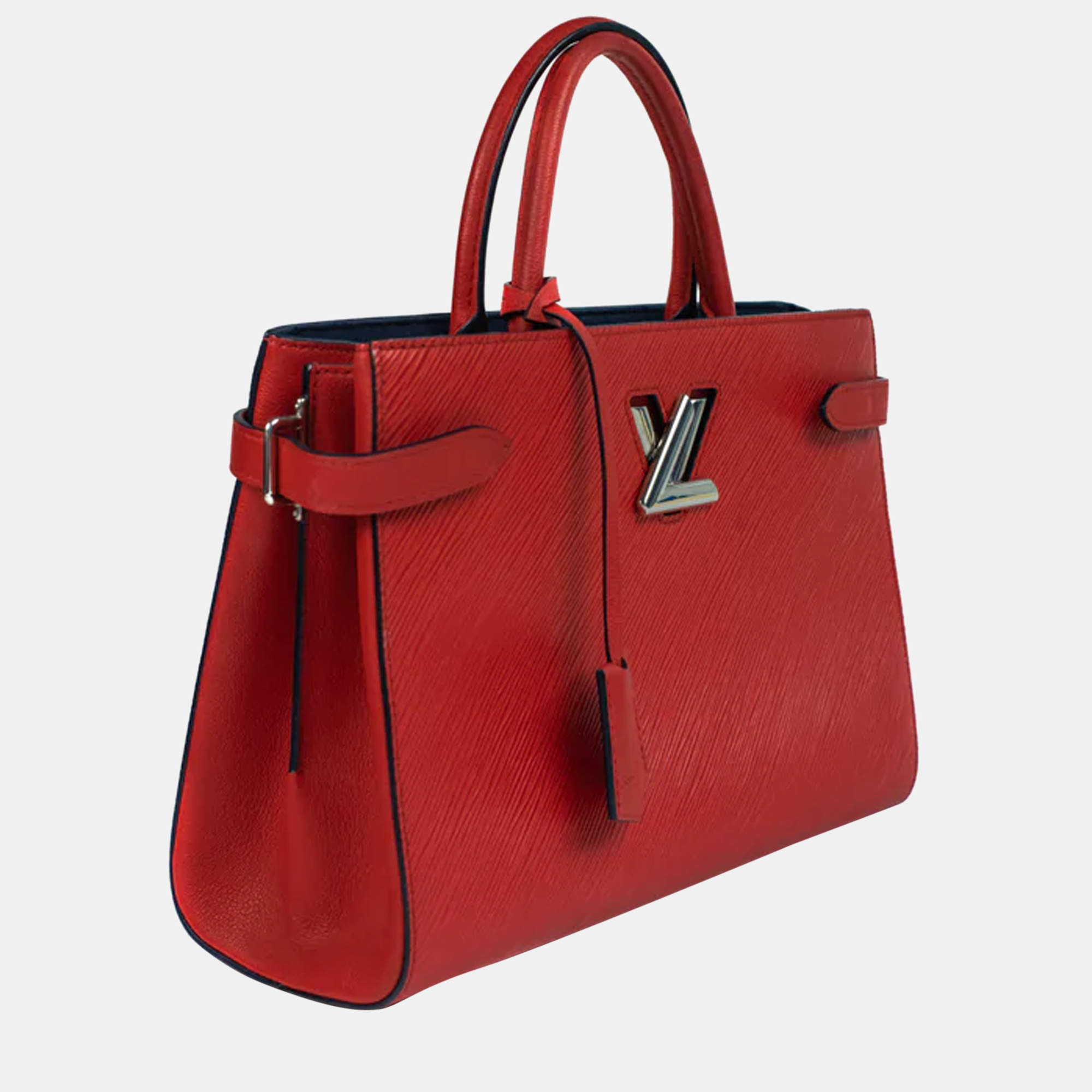 Louis Vuitton Bracelet M6401 LV Twist Epi Red Leather Spain 48200081800 i