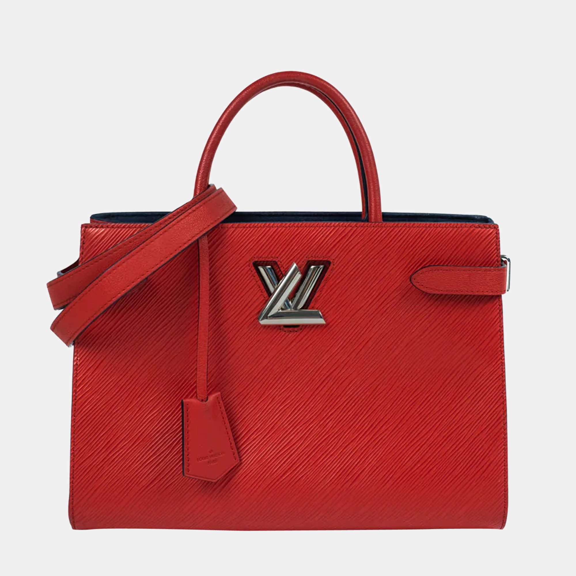 Louis Vuitton Twist Tote Shoulder bag in Red Epi Leather