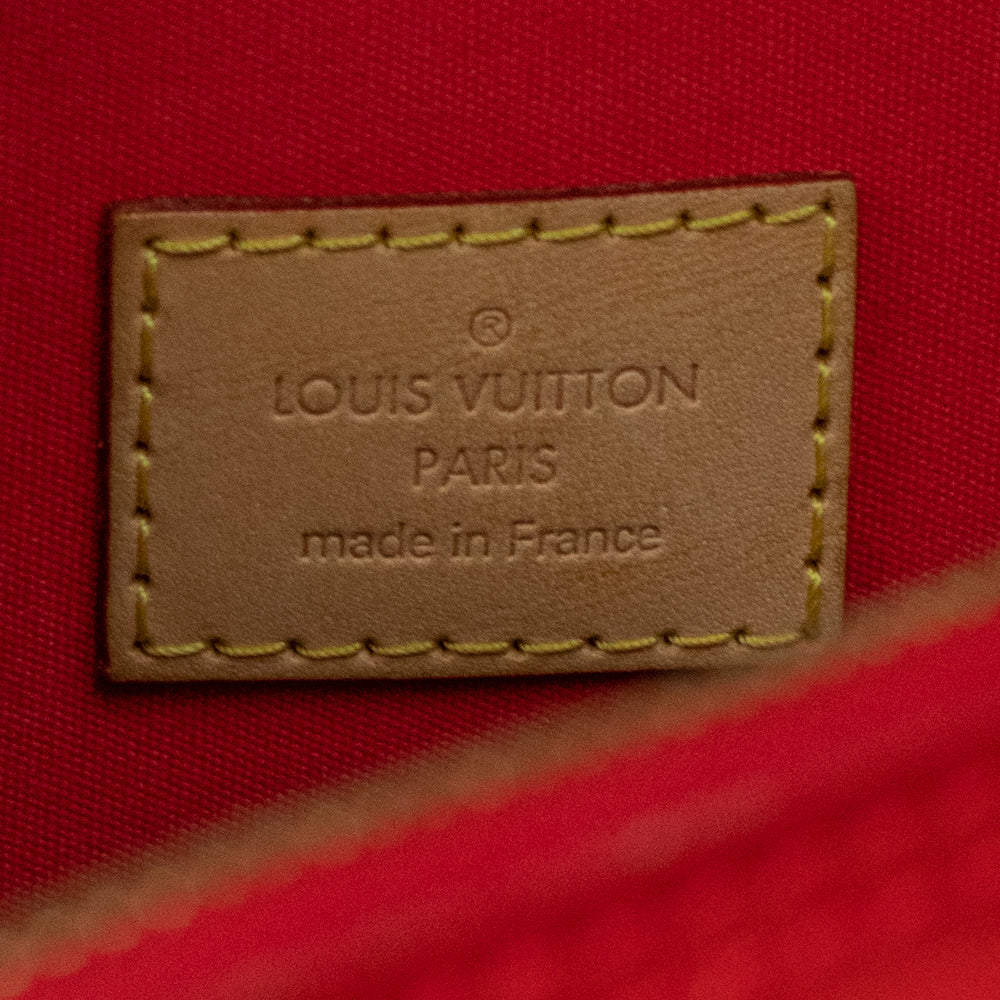Louis Vuitton Monogram Vernis Alma PM - Red Handle Bags, Handbags -  LOU790210