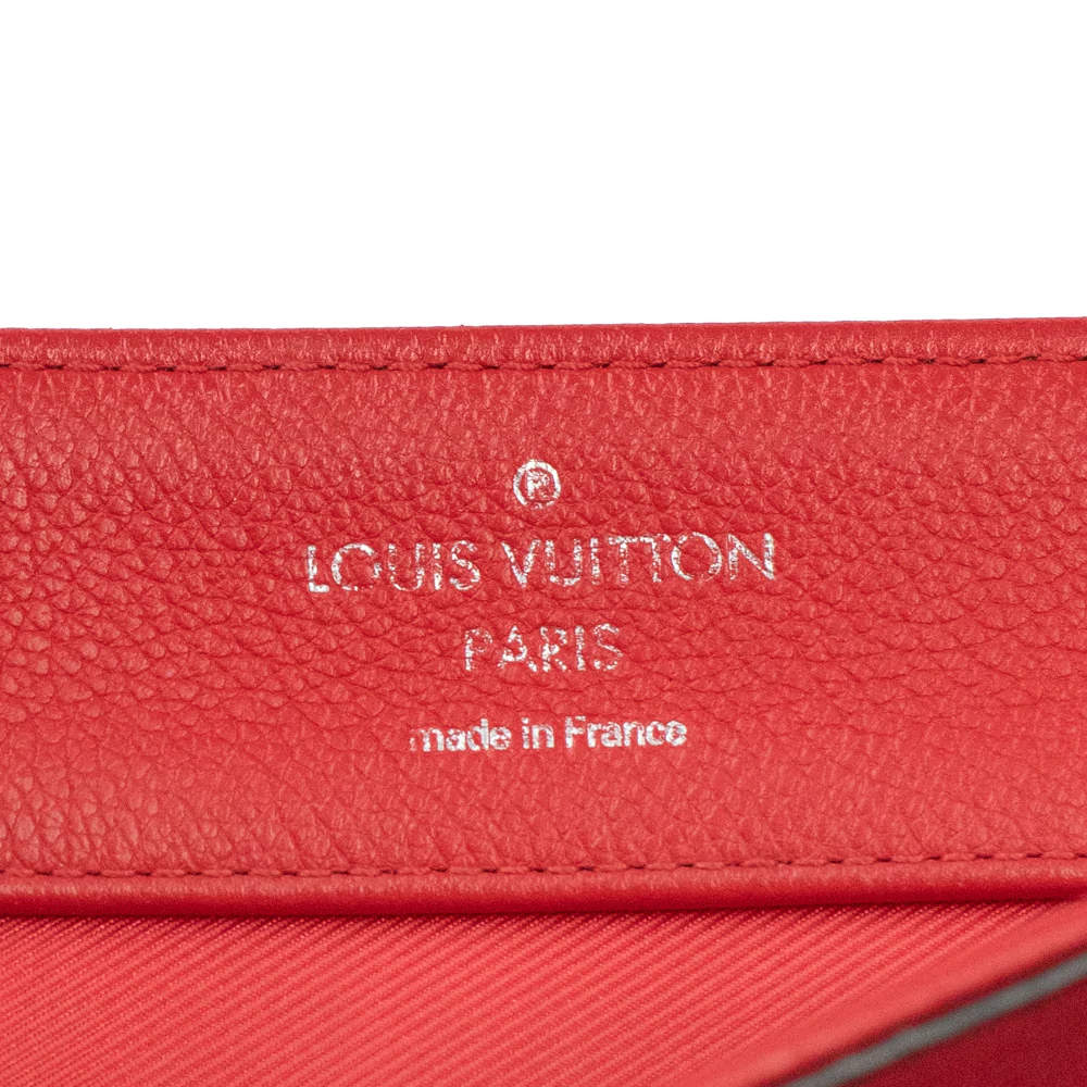 Louis Vuitton Lockme Red Leather ref.979692 - Joli Closet