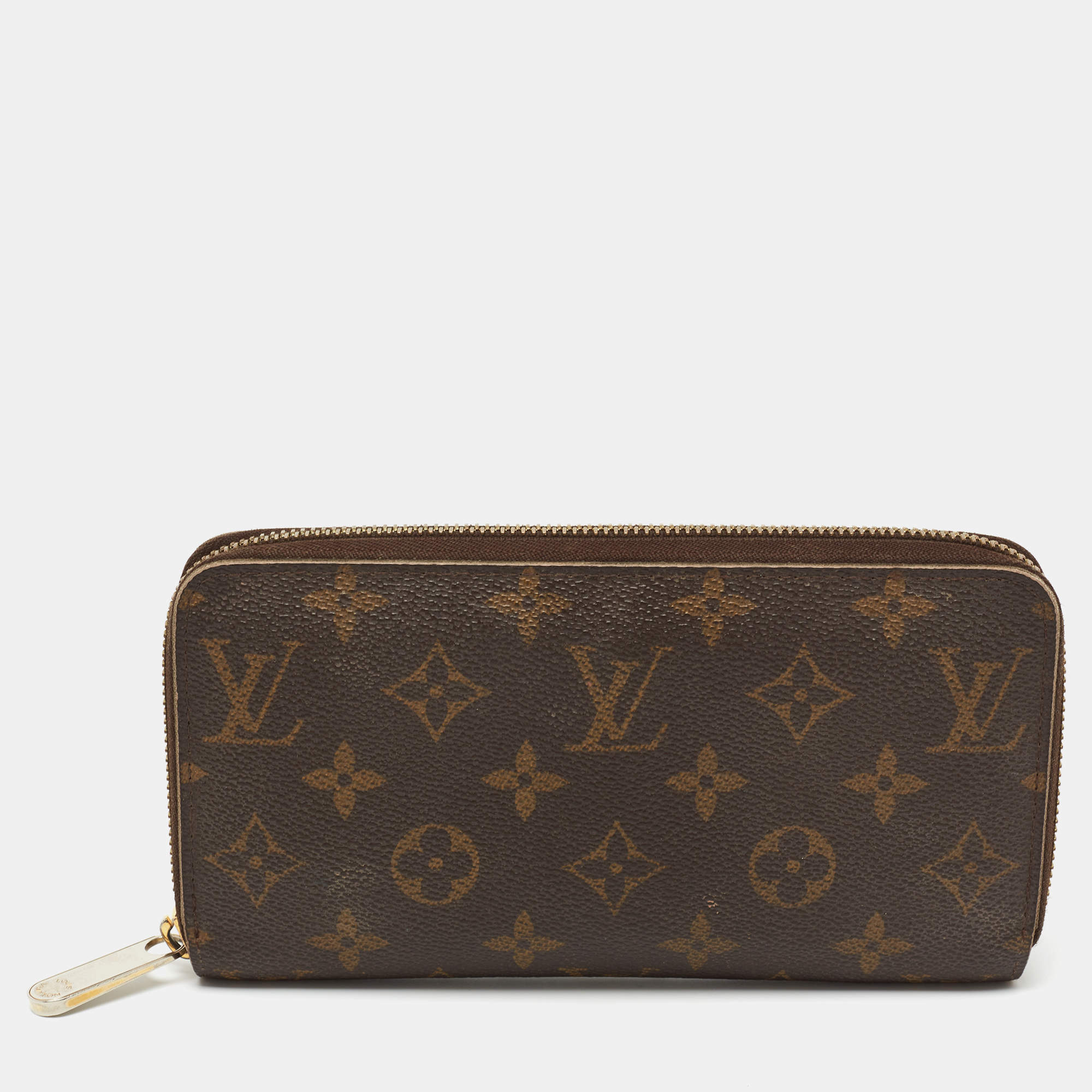 Louis Vuitton Monogram Canvas Zippy Wallet