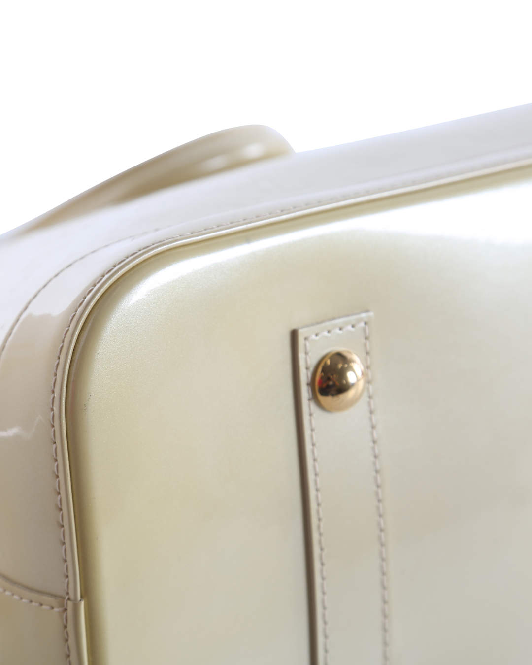 Louis Vuitton Cream Monogram Vernis Alma GM Bag Louis Vuitton | The Luxury  Closet