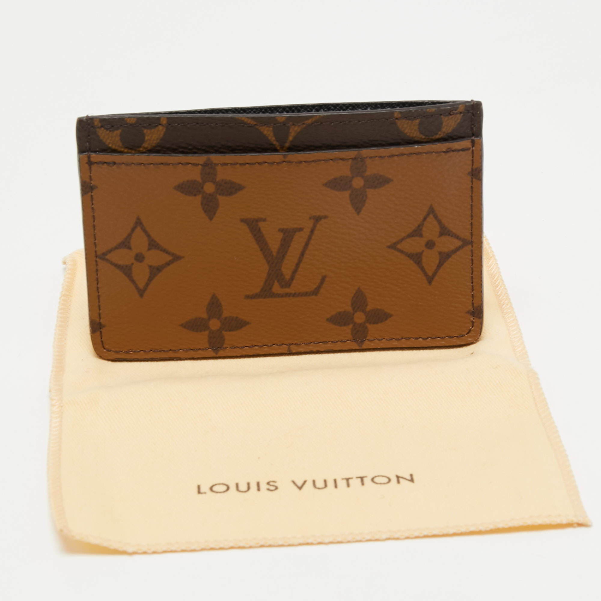 Louis Vuitton Monogram Reverse Canvas Card Holder Louis Vuitton