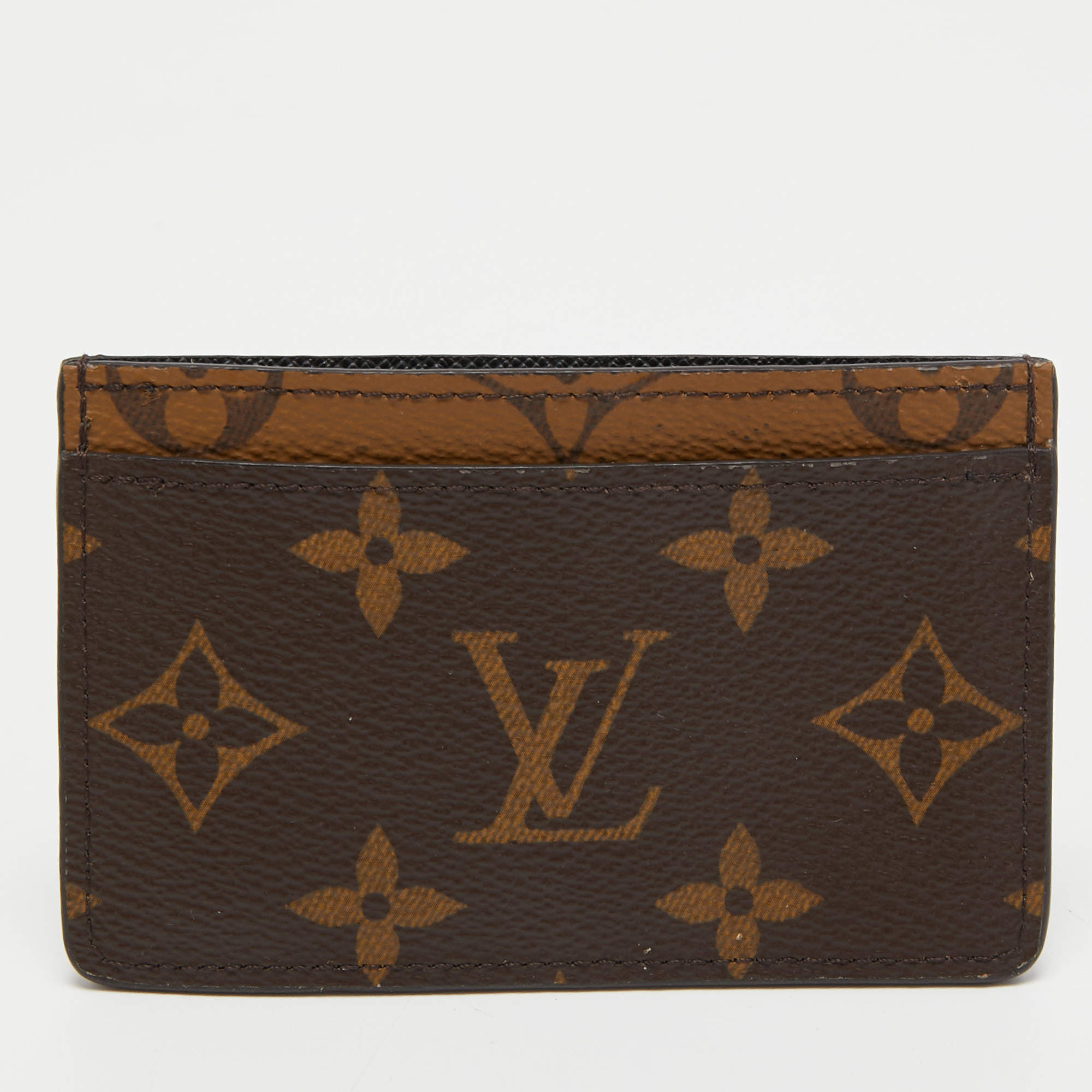 Louis Vuitton Monogram Reverse Canvas Card Holder Louis Vuitton
