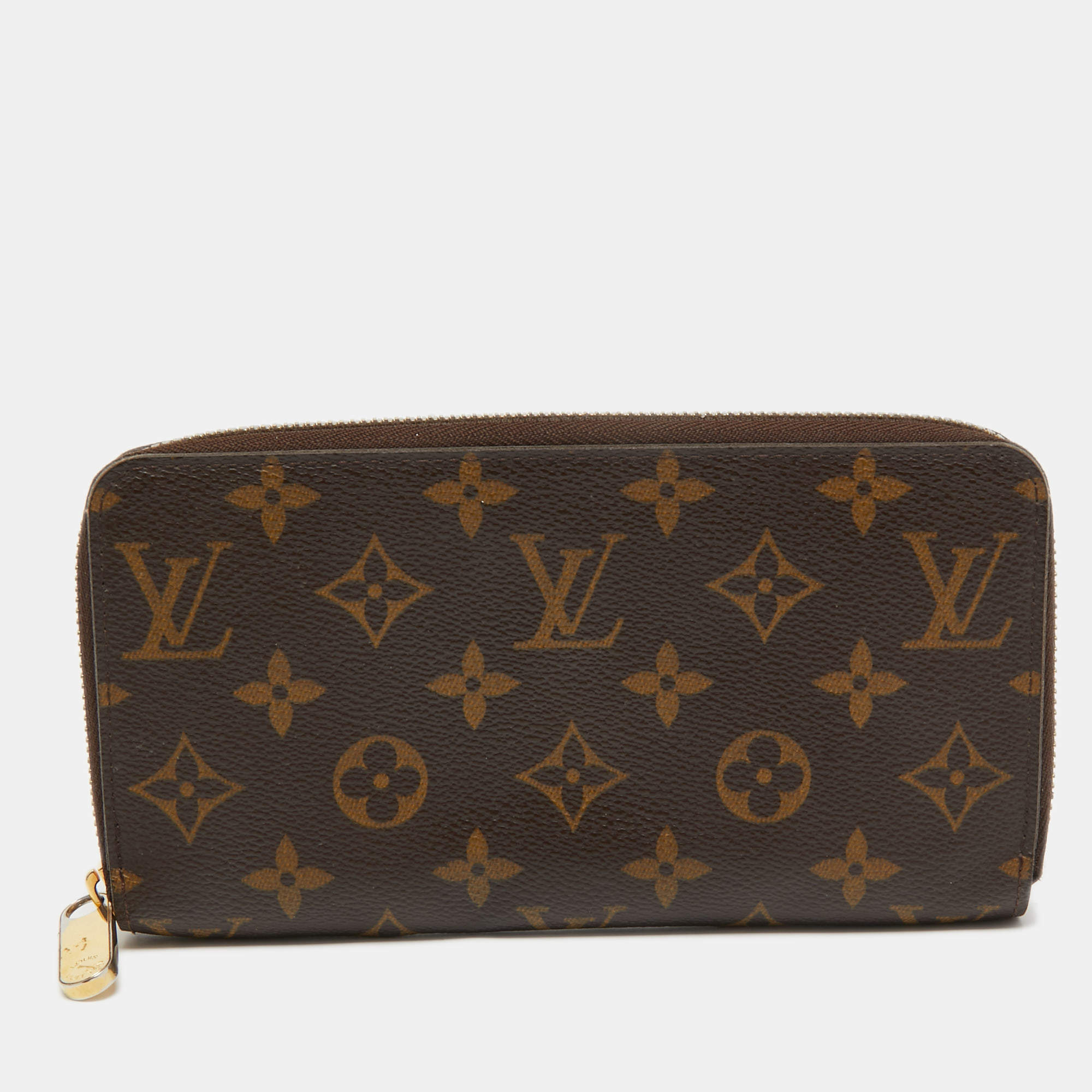 Louis Vuitton Monogram Canvas Zippy Wallet