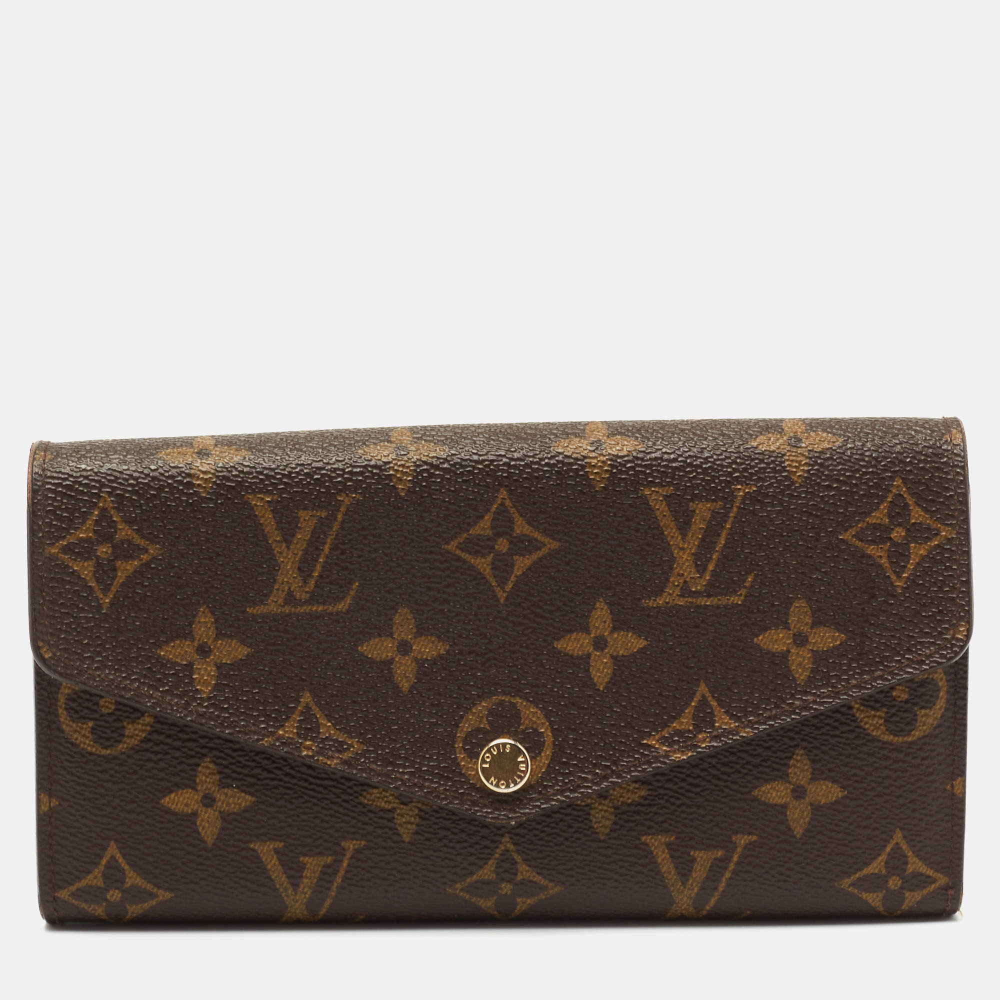 Louis Vuitton Monogram Canvas Sarah Wallet