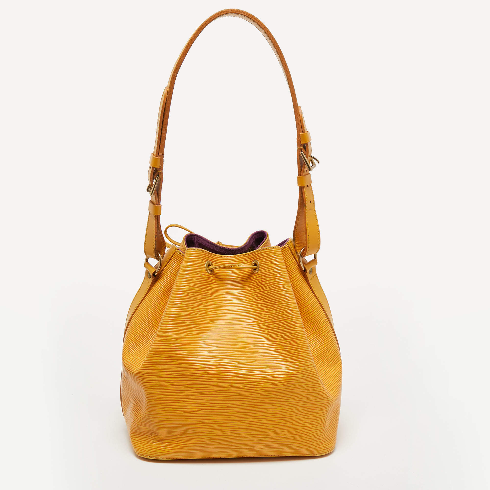 Louis Vuitton Tassil Yellow Epi Leather Petit Noe Shoulder Bag Louis  Vuitton | The Luxury Closet