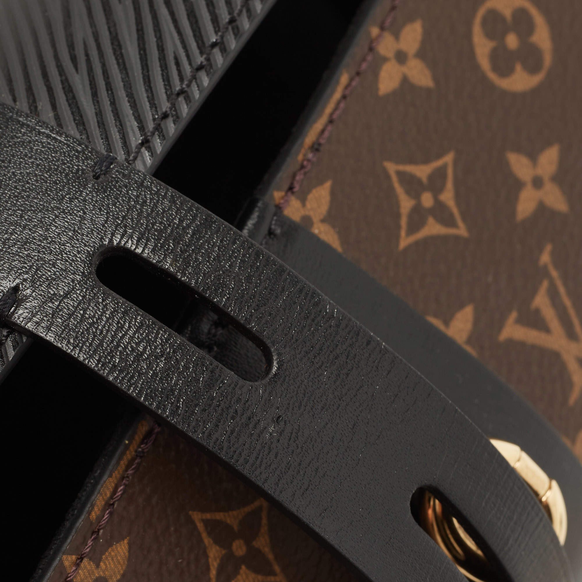 Louis Vuitton monogram and eyeglass case Brown Cotton ref.576433