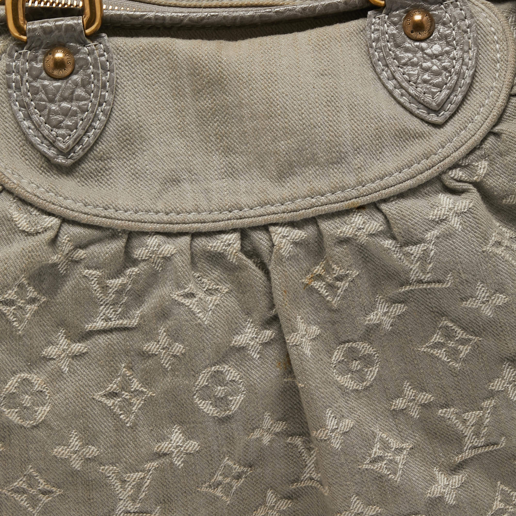 Louis Vuitton - Monogram Denim OnTheGo Handbag - Catawiki