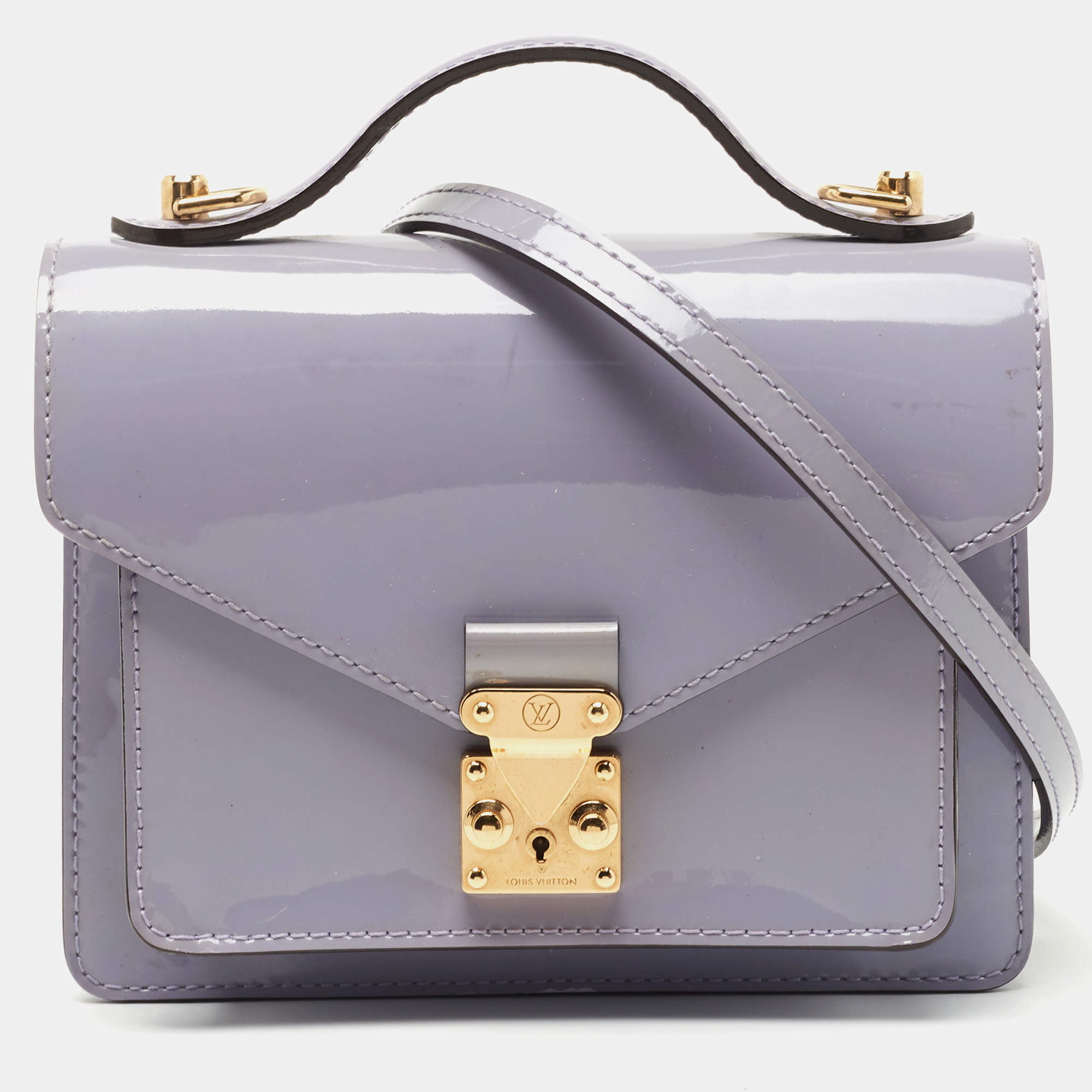 Louis Vuitton Lilas Vernis Leather Monceau BB Bag Louis Vuitton | The  Luxury Closet