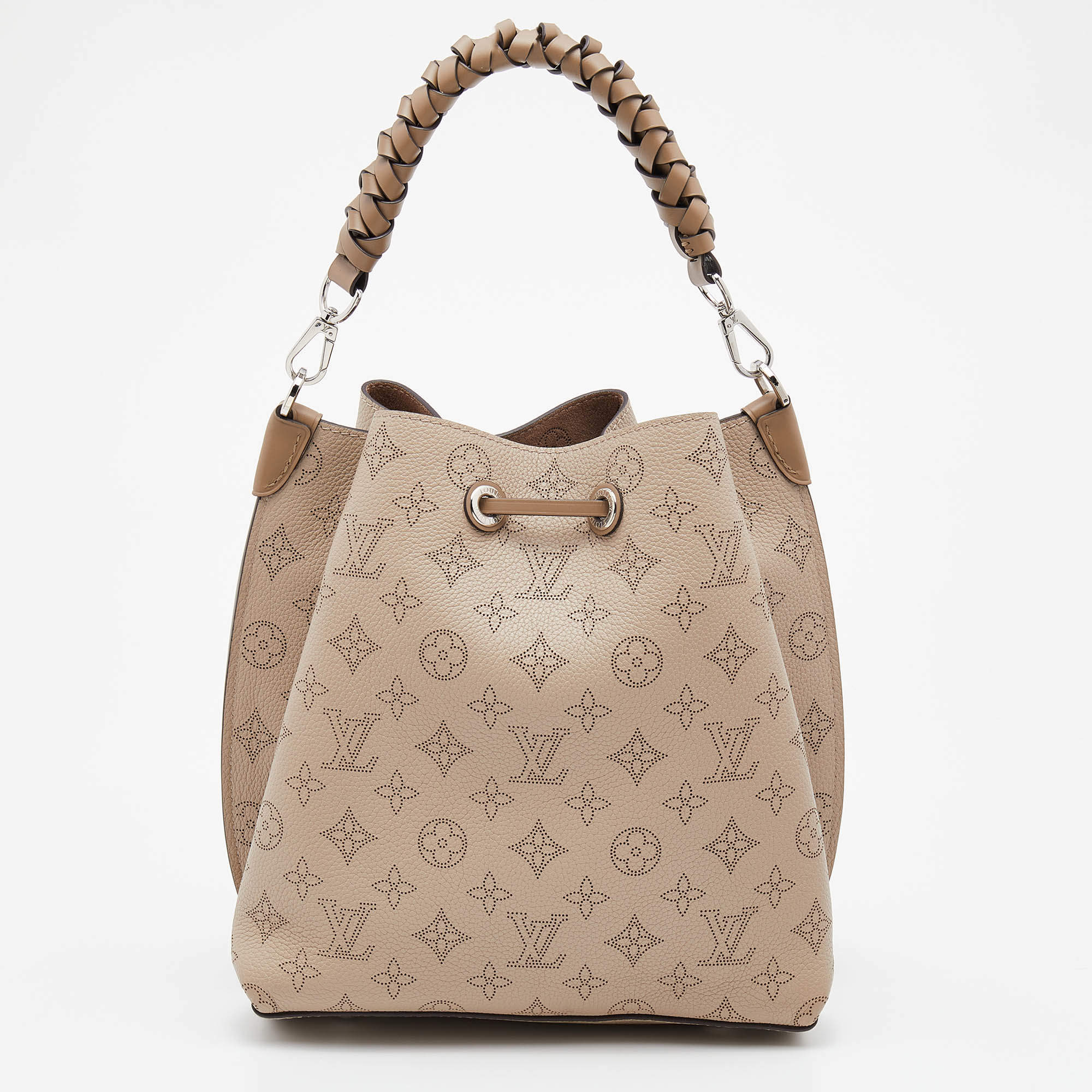 Louis Vuitton Gallet Monogram Mahina Leather Muria Bucket Bag Louis Vuitton