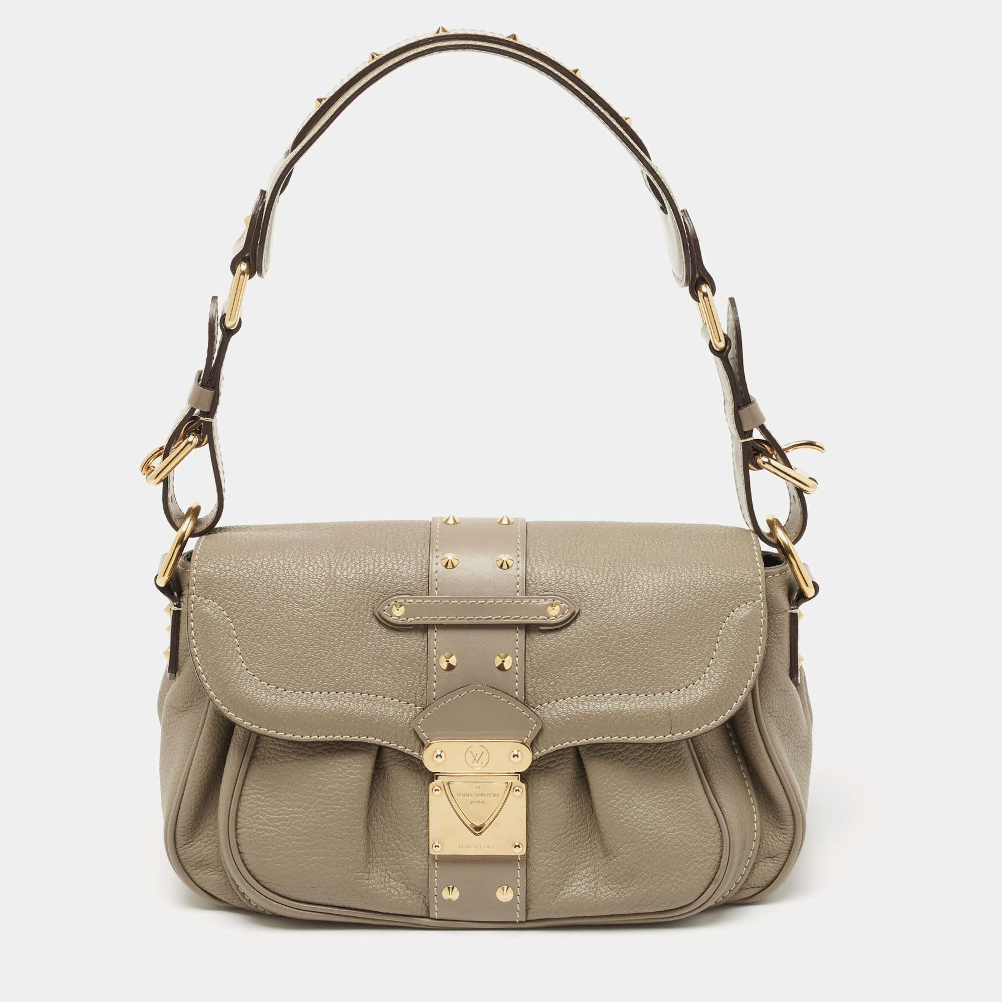 Louis Vuitton Beige Suhali Leather Le Confident Bag Louis Vuitton | The ...