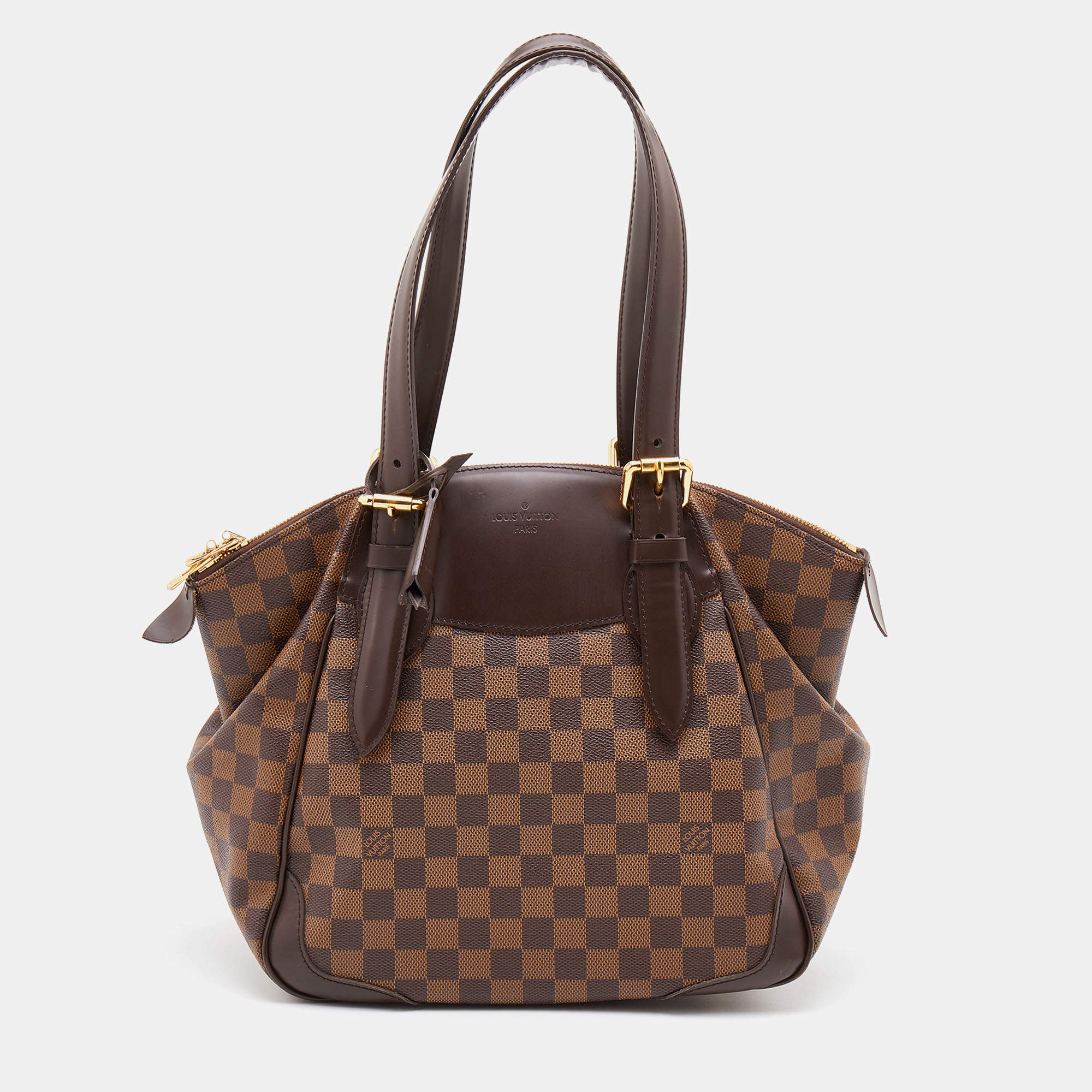 Pre Owned Louis Vuitton Damier Ebene Canvas Verona MM Bag