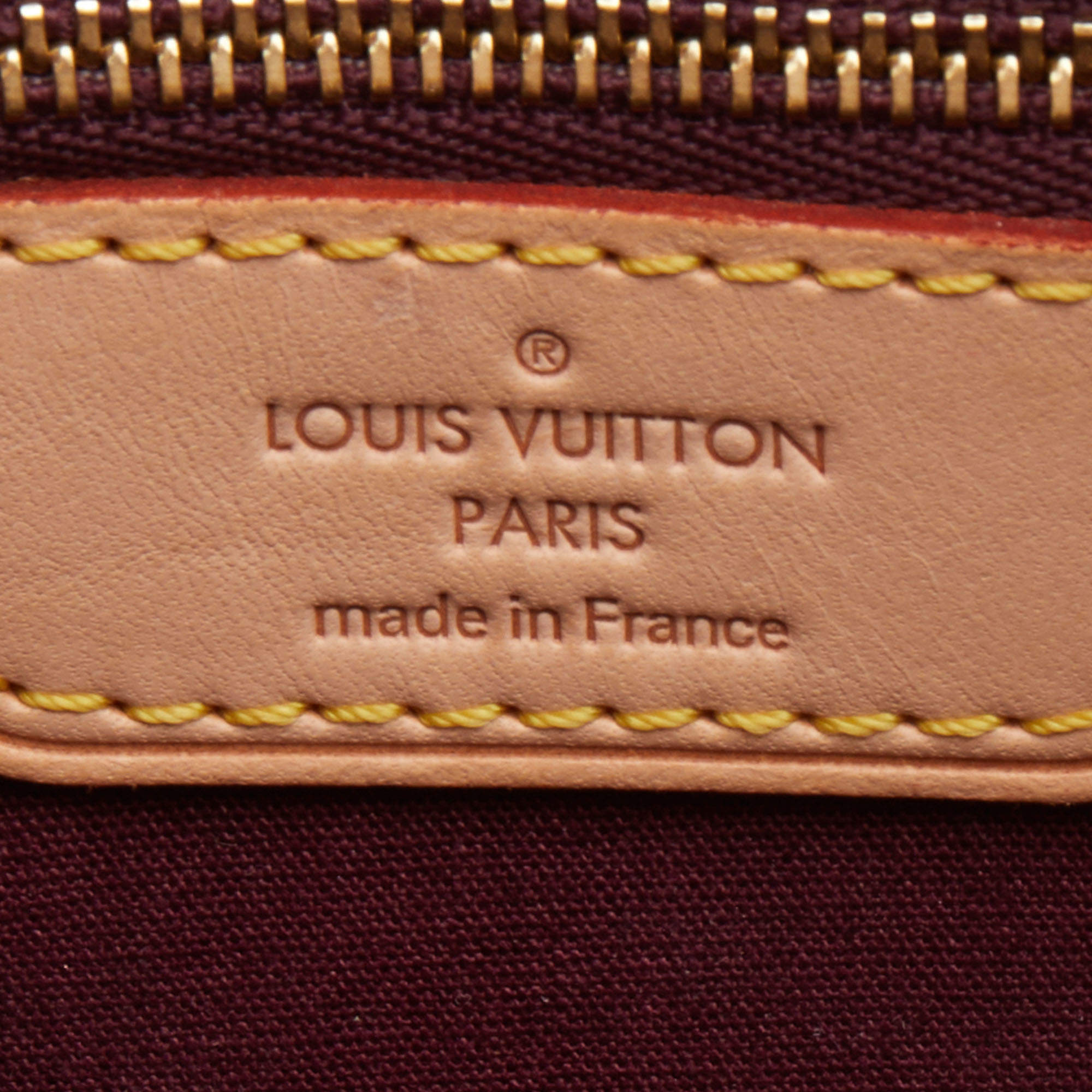 Ambre linen handbag Louis Vuitton Brown in Linen - 35601390