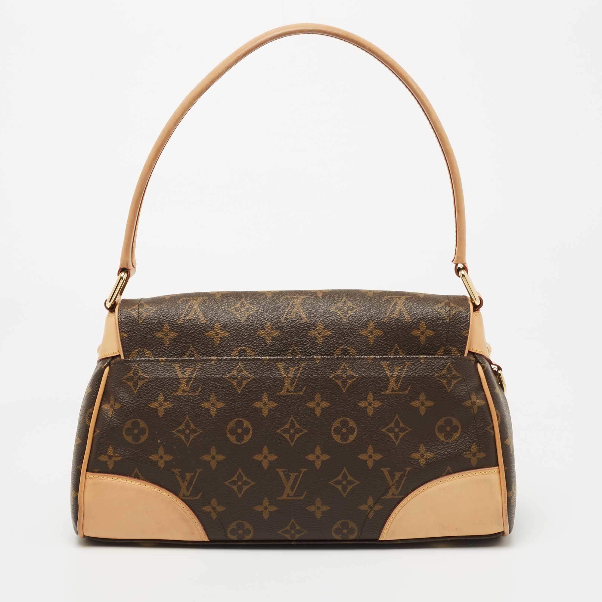 Louis Vuitton Beverly GM Briefcase Monogram Canvas Ebene