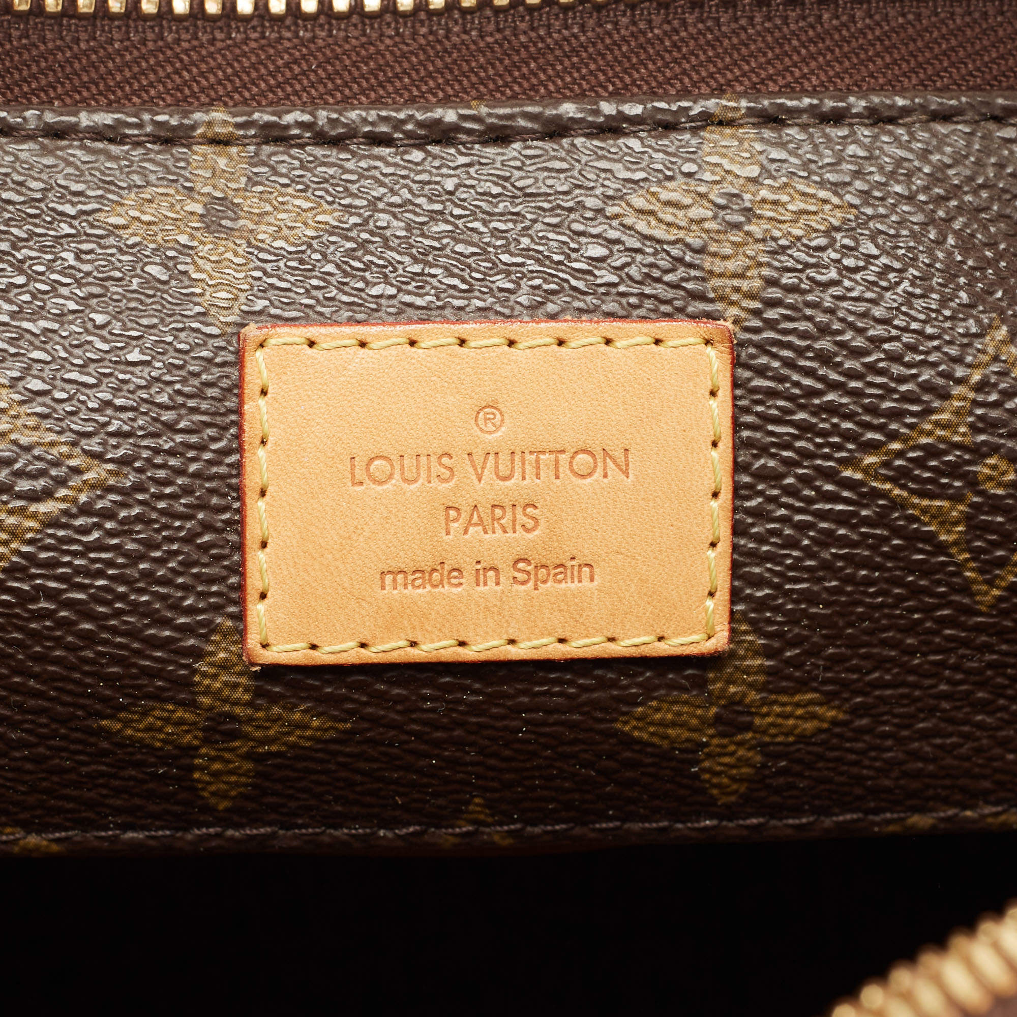 Sully leather handbag Louis Vuitton Brown in Leather - 37730031