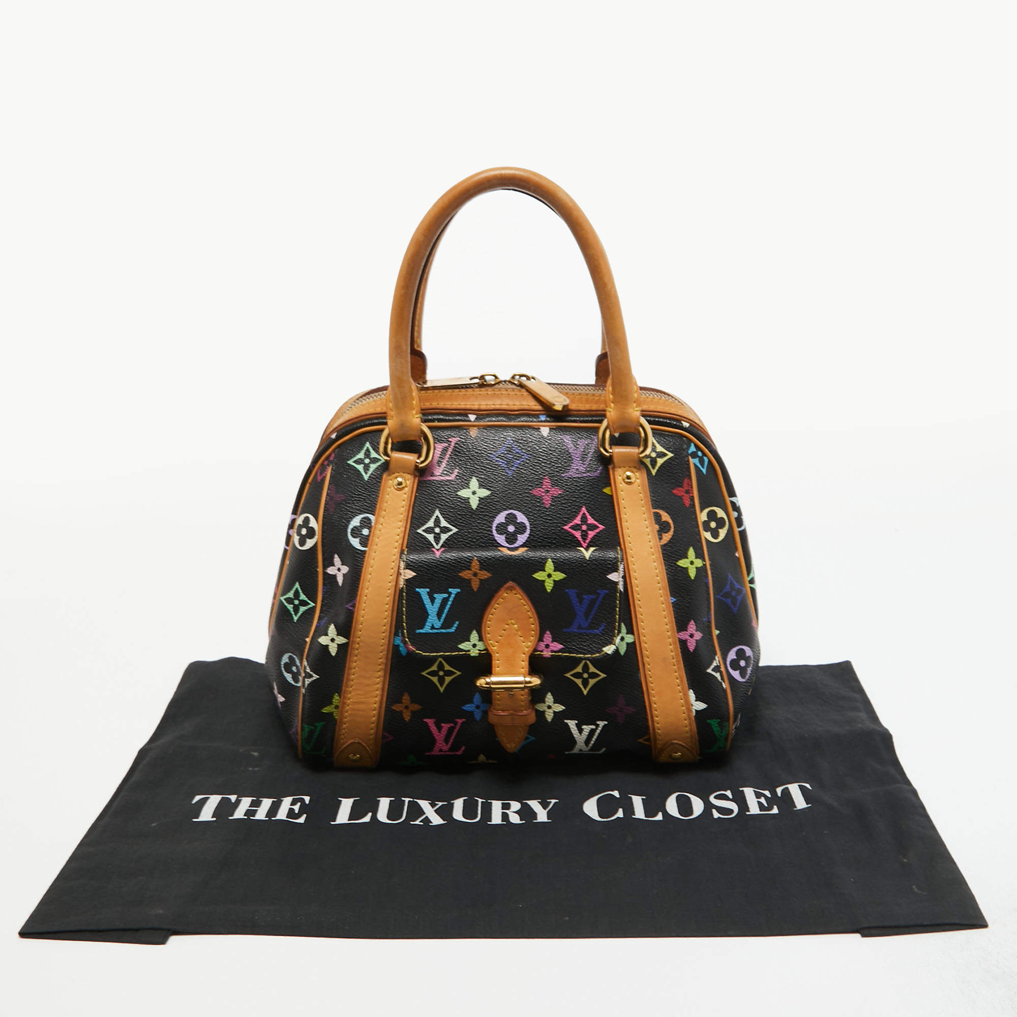 Priscilla bag in multicolored monogram canvas Louis Vuitton - Second Hand /  Used – Vintega