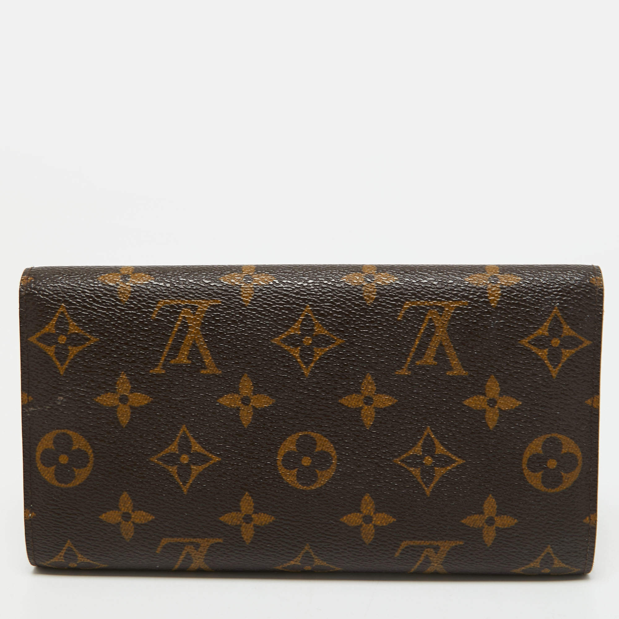 LOUIS VUITTON wallet M61202 Porte Tresor Etui Papie Monogram canvas Br –