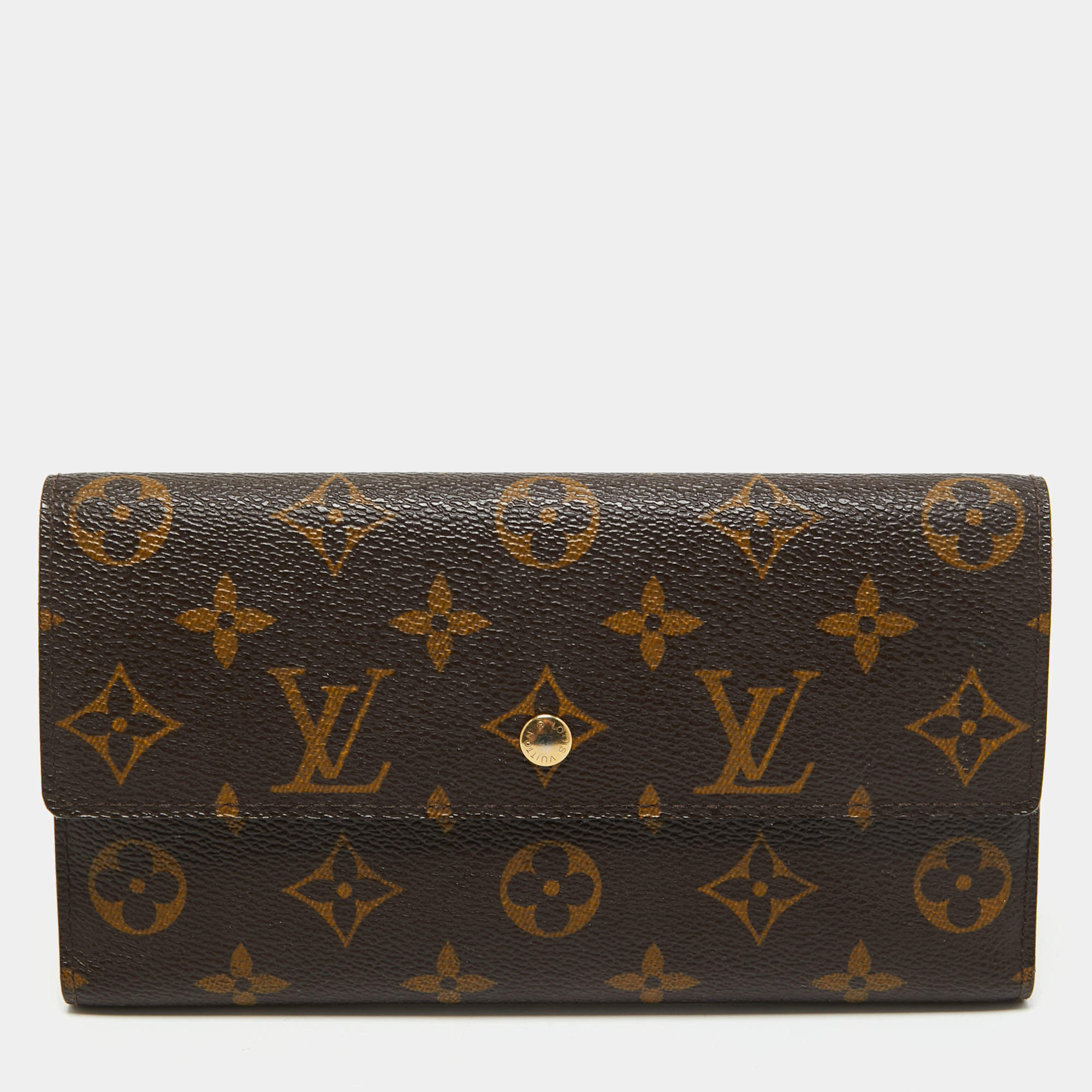 Louis Vuitton Monogram Porte Tresor Etui Papiers Wallet