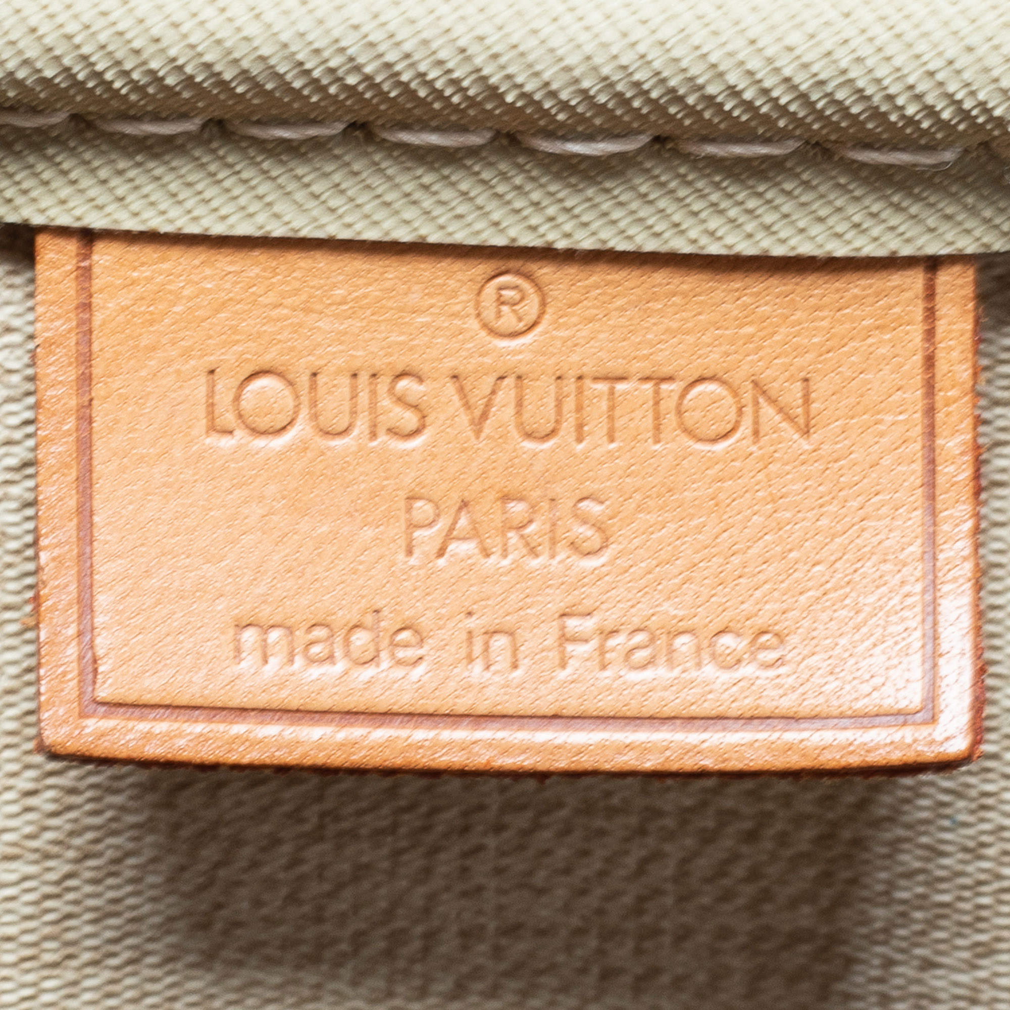 LOUIS VUITTON Monogram Deauville Hand Bag M47270 LV Auth 46201 Cloth  ref.971321 - Joli Closet
