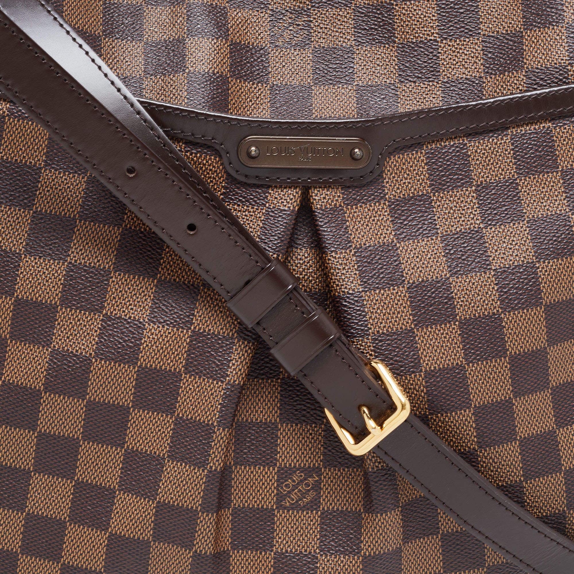 Brown Louis Vuitton Damier Ebene Bloomsbury GM Crossbody Bag, Louis vuitton  рюкзак