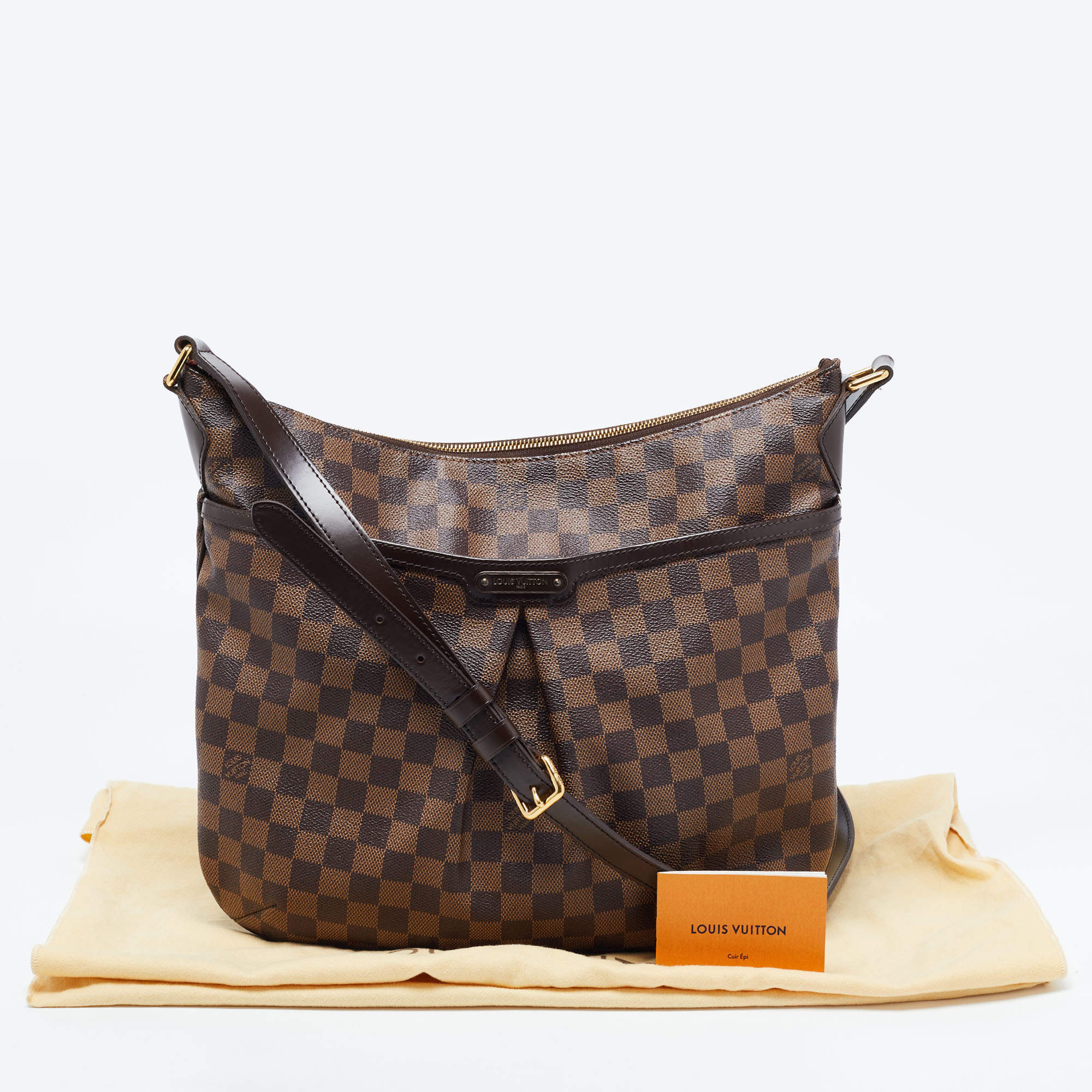 Louis Vuitton, Bags, Louisvuitton Bloomsbury Gm Ebene Damier Shoulder Bag