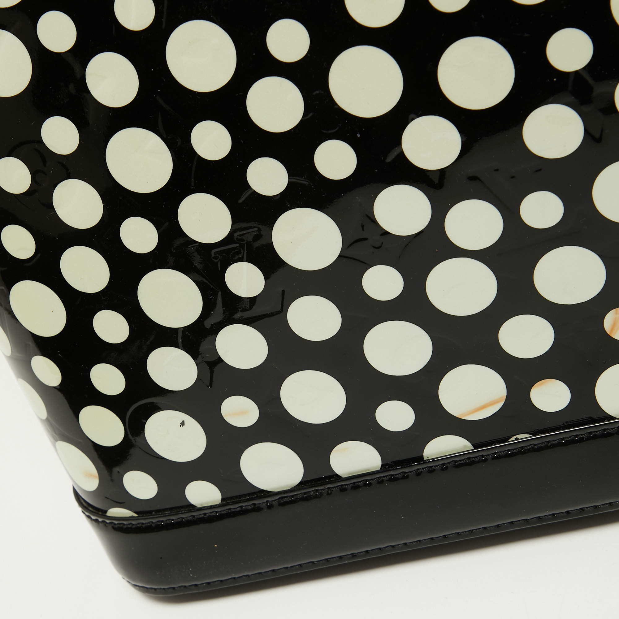 Authentic Louis Vuitton Yayoi Kusama Lock It MM Dots Inf. No Limited  Handbag
