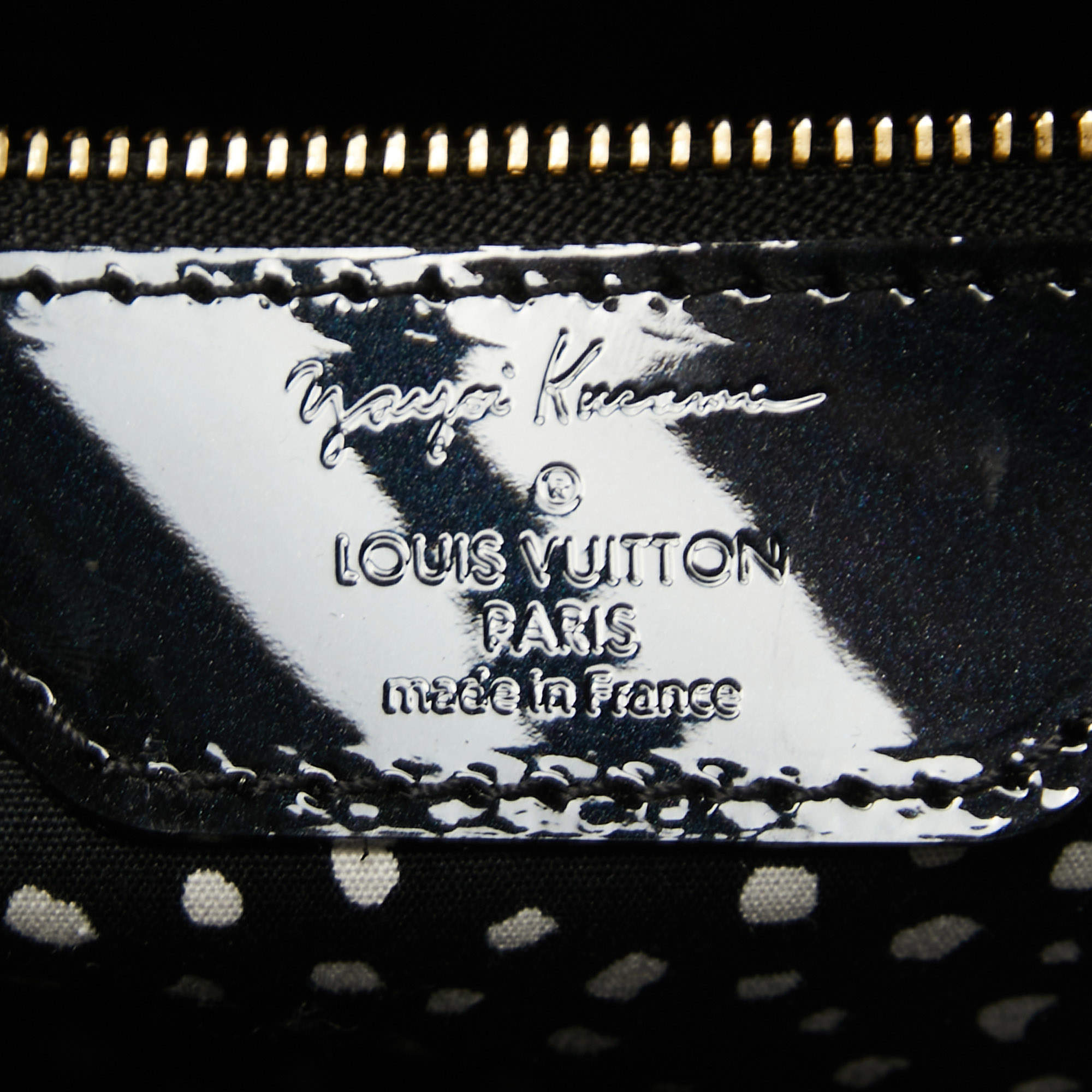 Louis Vuitton Yayoi Kusama Verni Dot Infinity Lockit Handbag