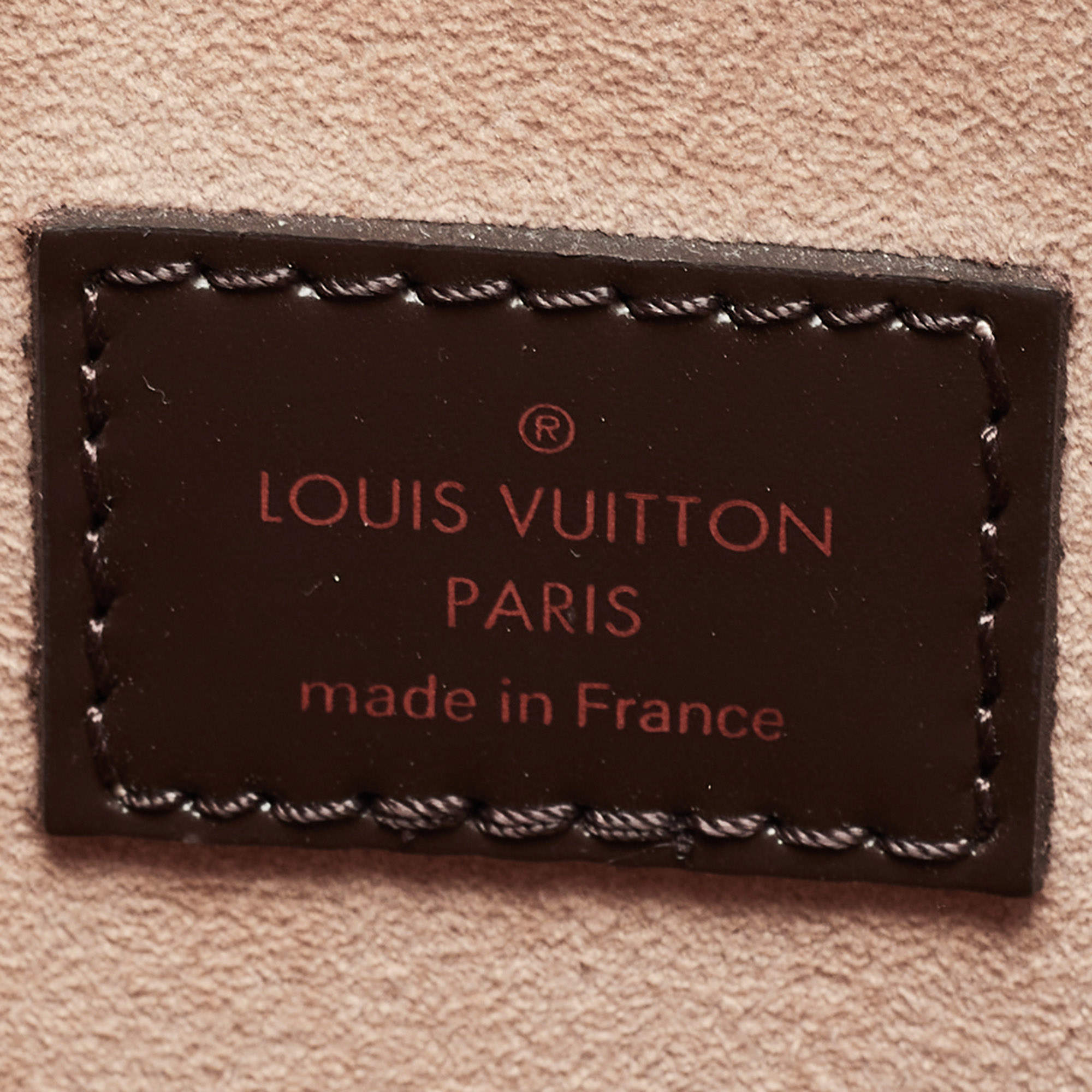 Louis Vuitton Damier Ebene Kensington V Tote Brown ref.641381 - Joli Closet