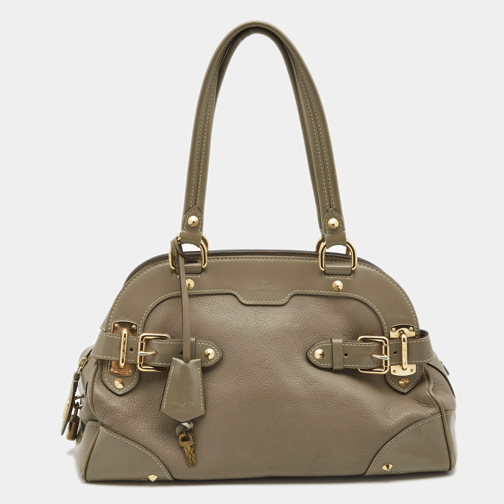 Pre Owned Louis Vuitton Verone Suhali Leather Le Radieux Bag