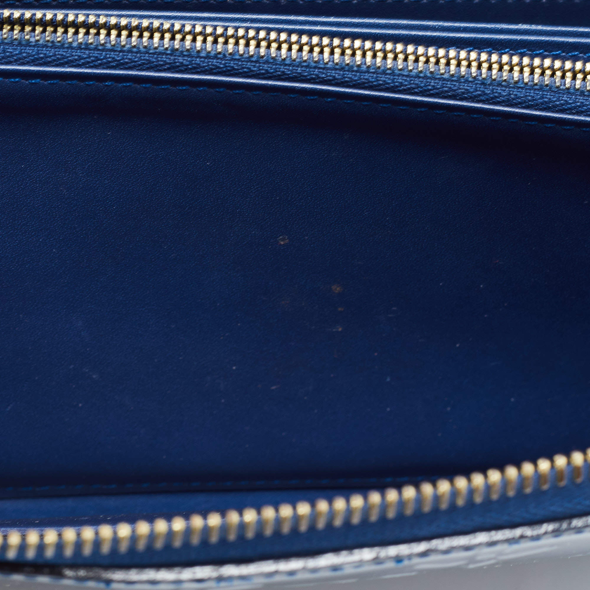 Louis Vuitton Zippy Wallet Vertical Navy blue Cloth ref.910591