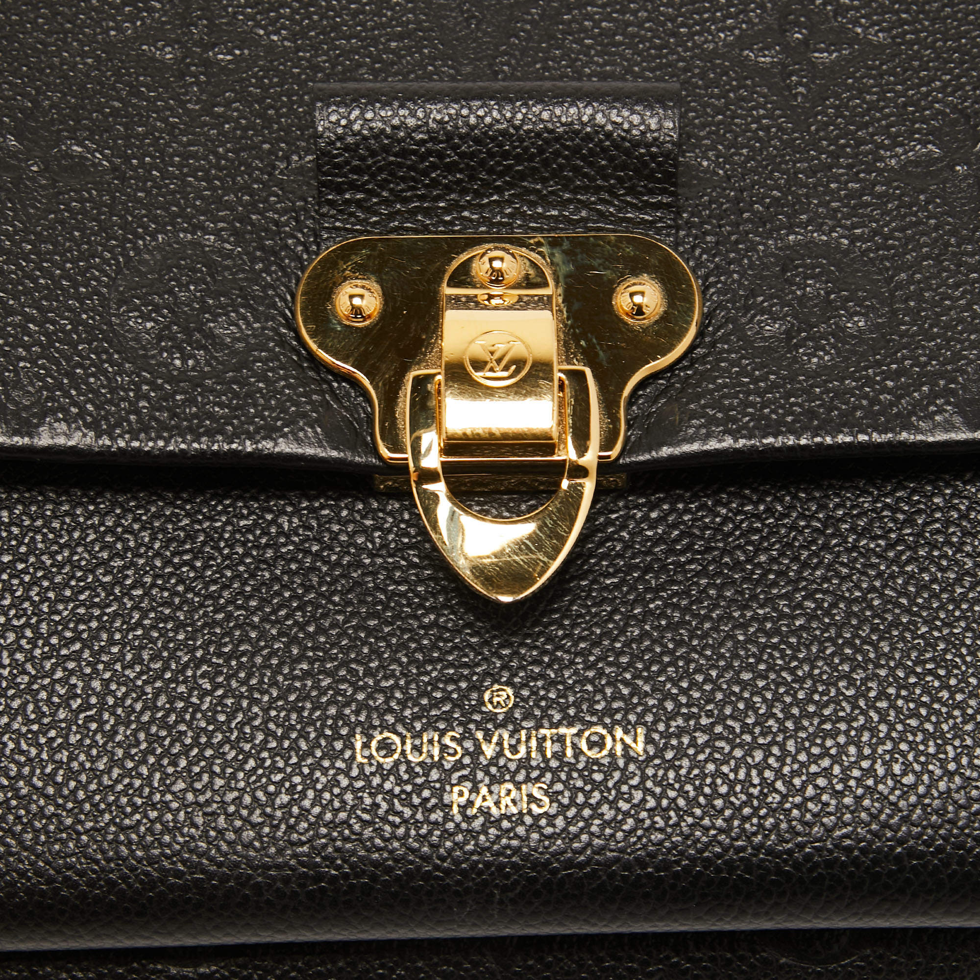 LOUIS VUITTON] Louis Vuitton Vavin PM Shoulder Bag Ladies Noir Monogram  Empreinte Black Leather ref.715351 - Joli Closet
