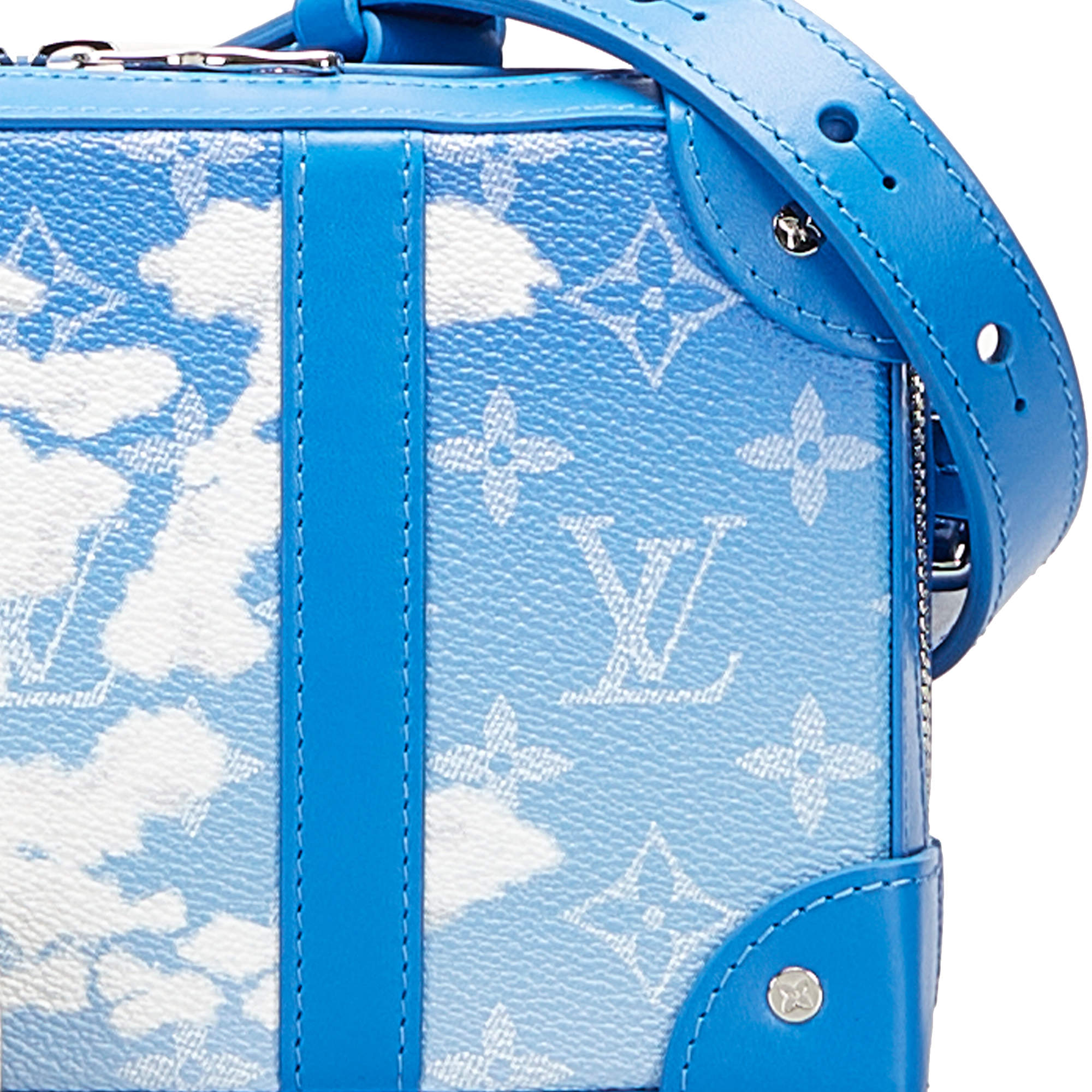 Louis Vuitton Soft Trunk Necklace Wallet Limited Edition Monogram Clouds at  1stDibs