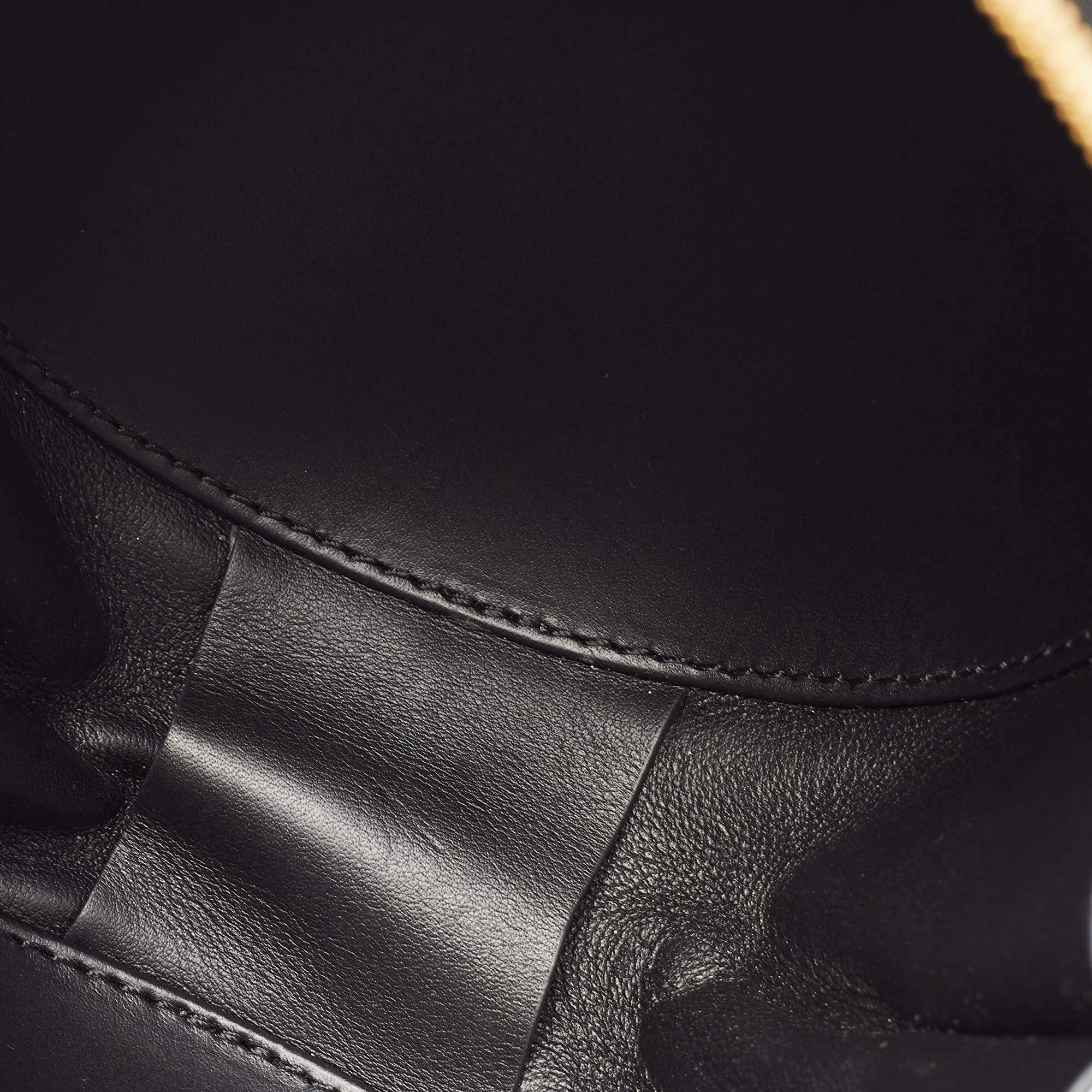 Louis Vuitton Black Monogram Canvas and Leather LV Egg Bag