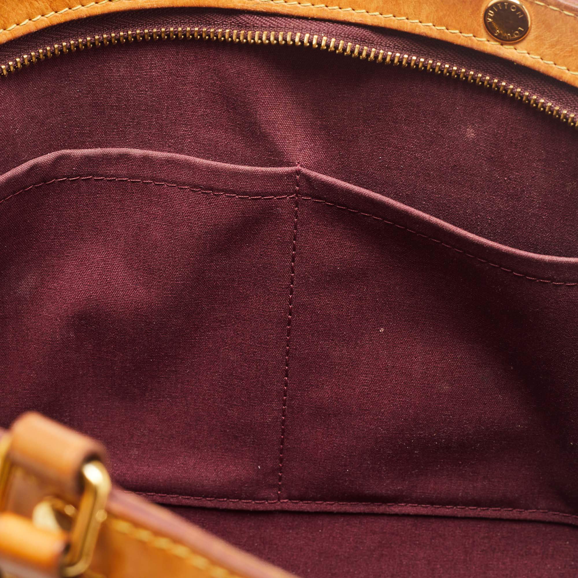 Florentine cloth mini bag Louis Vuitton Brown in Cloth - 34322044